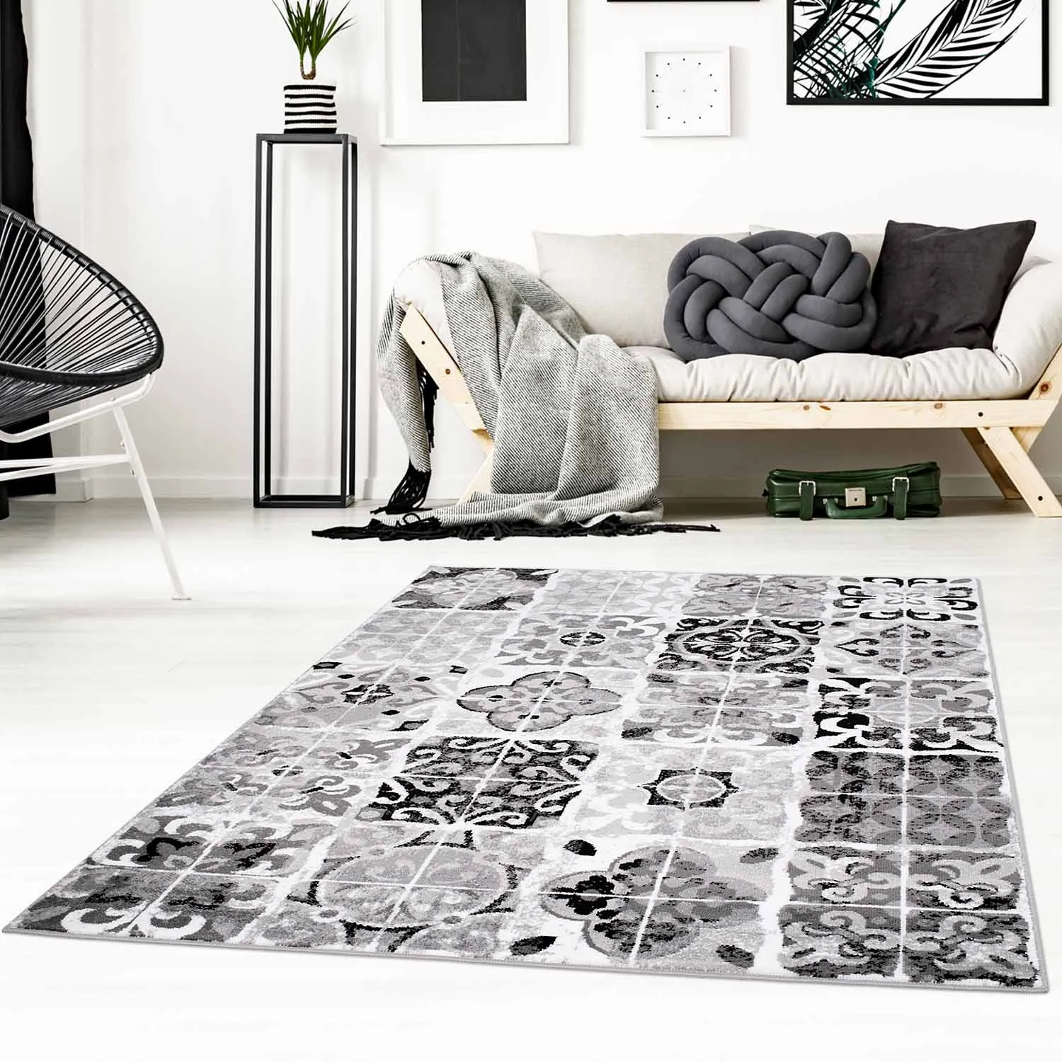 Tappeto Wilton - Nebikat (grigio)