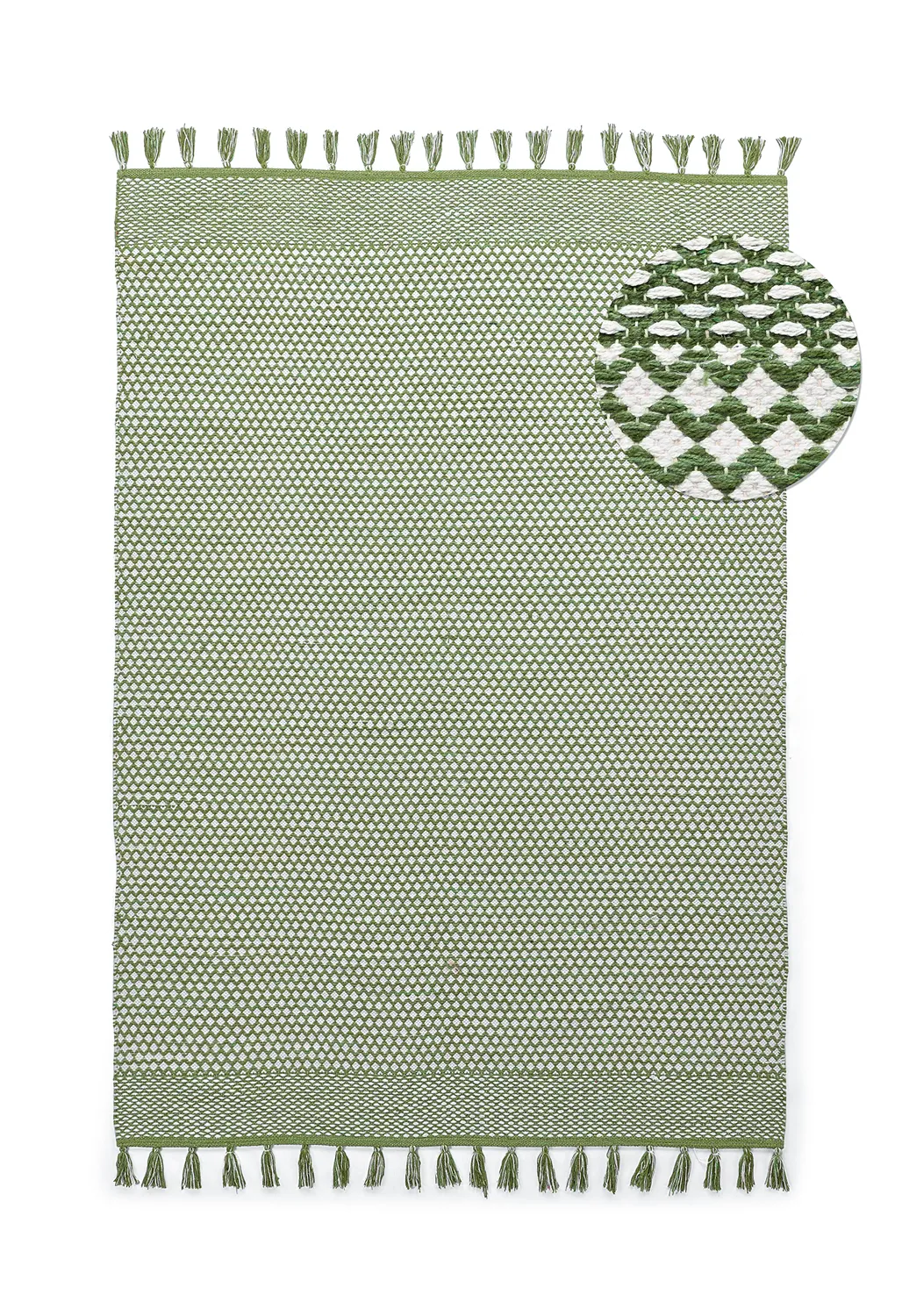 Tappeto Di Stracci - Vinga (verde)