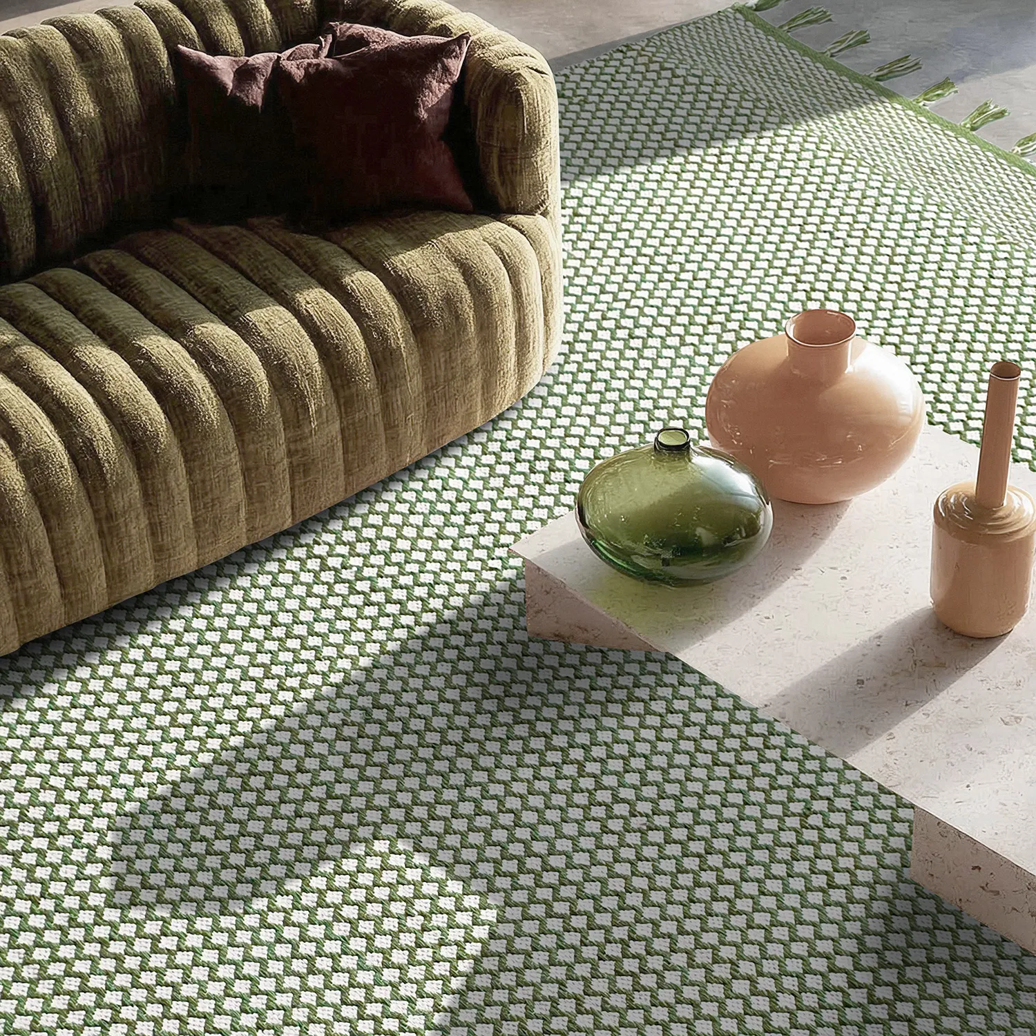 Tappeto Di Stracci - Vinga (verde)
