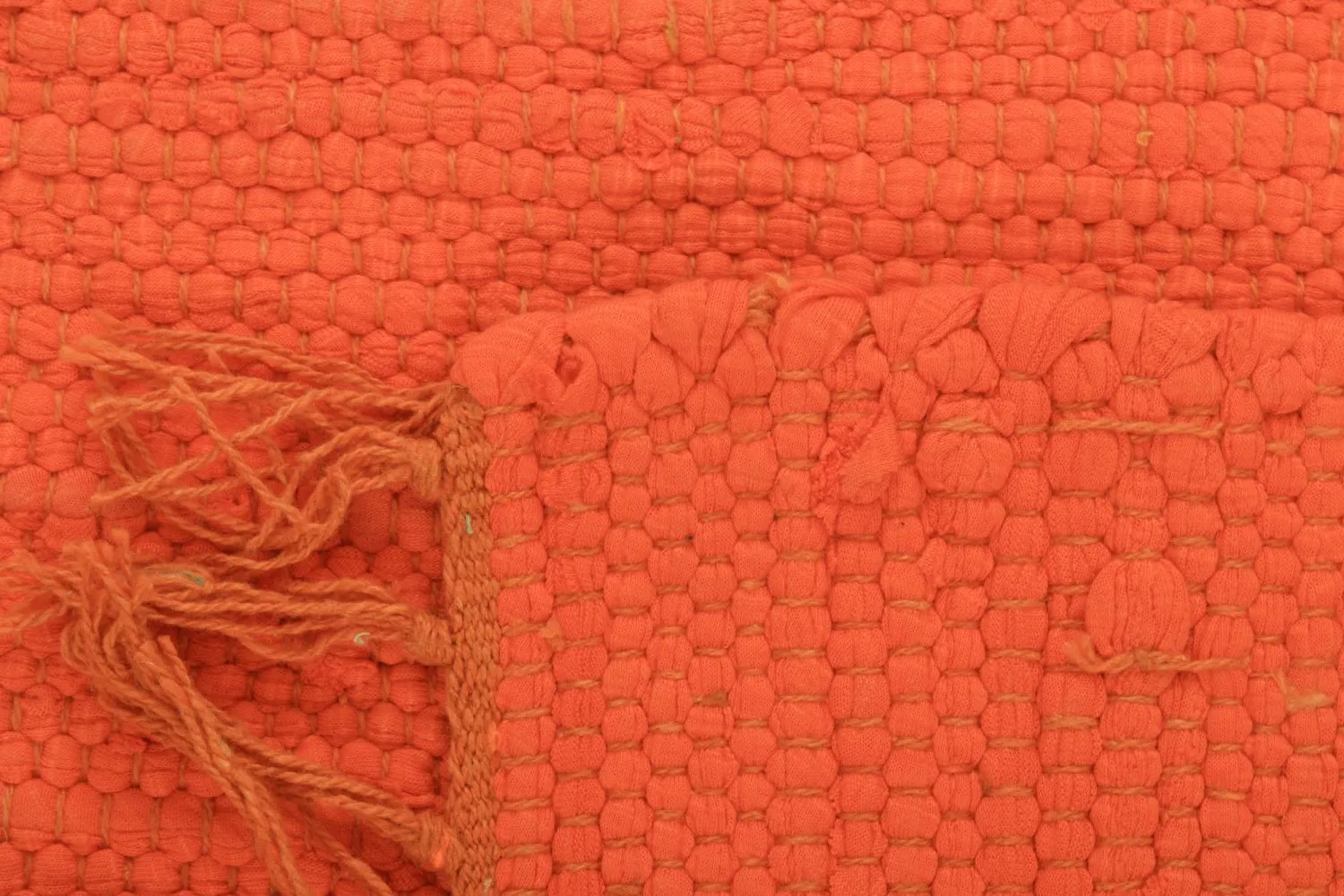 Tappeto Di Stracci - Silje (orange)