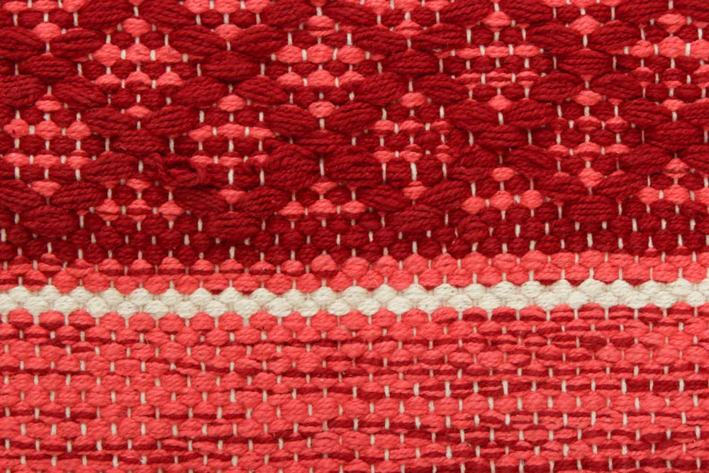 Tappeto Di Stracci - Visby (rosso)