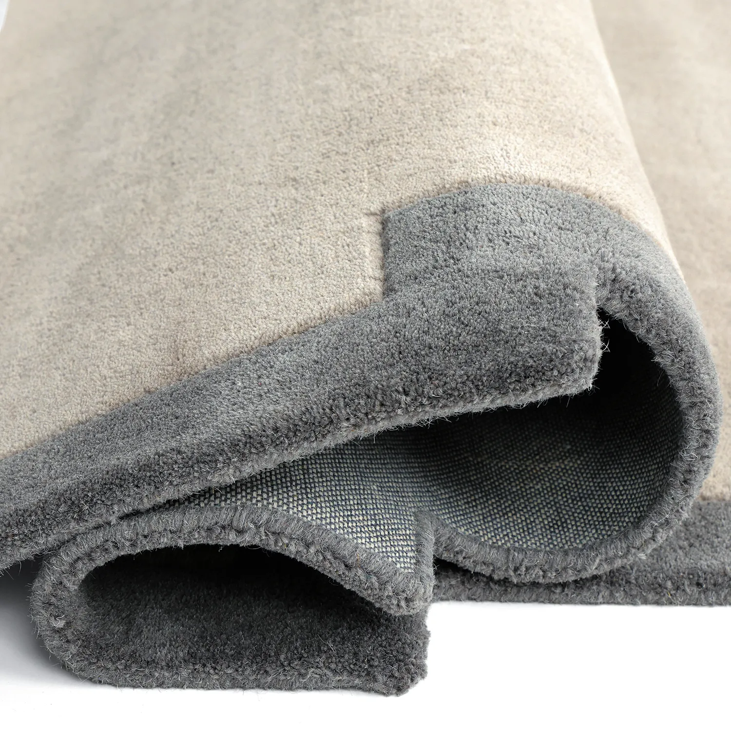 Tappeto In Lana - Agra Hand Tufted Wool Premium (grigio)