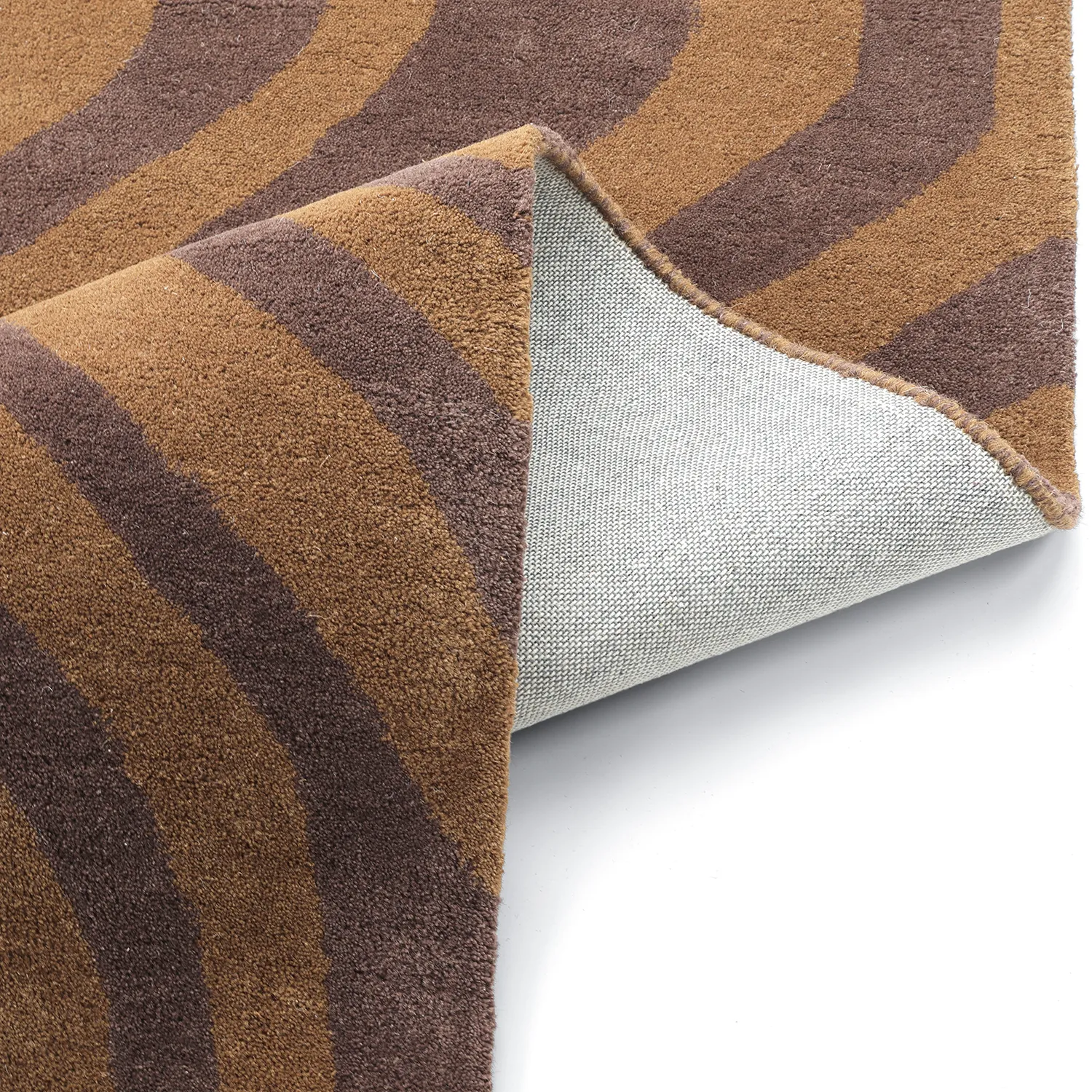 Tappeto In Lana - Aiz Hand Tufted Wool Premium (marrone)
