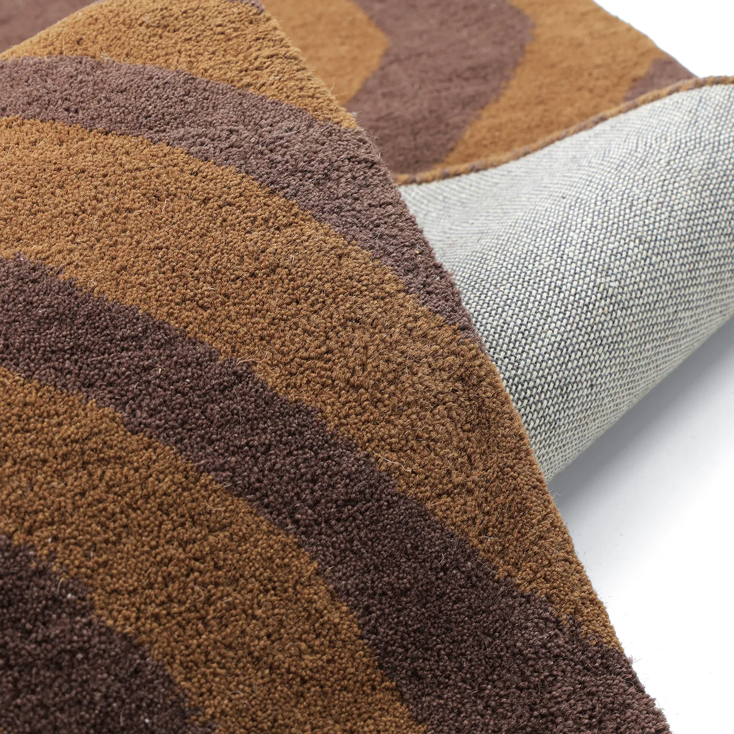 Tappeto In Lana - Aiz Hand Tufted Wool Premium (marrone)