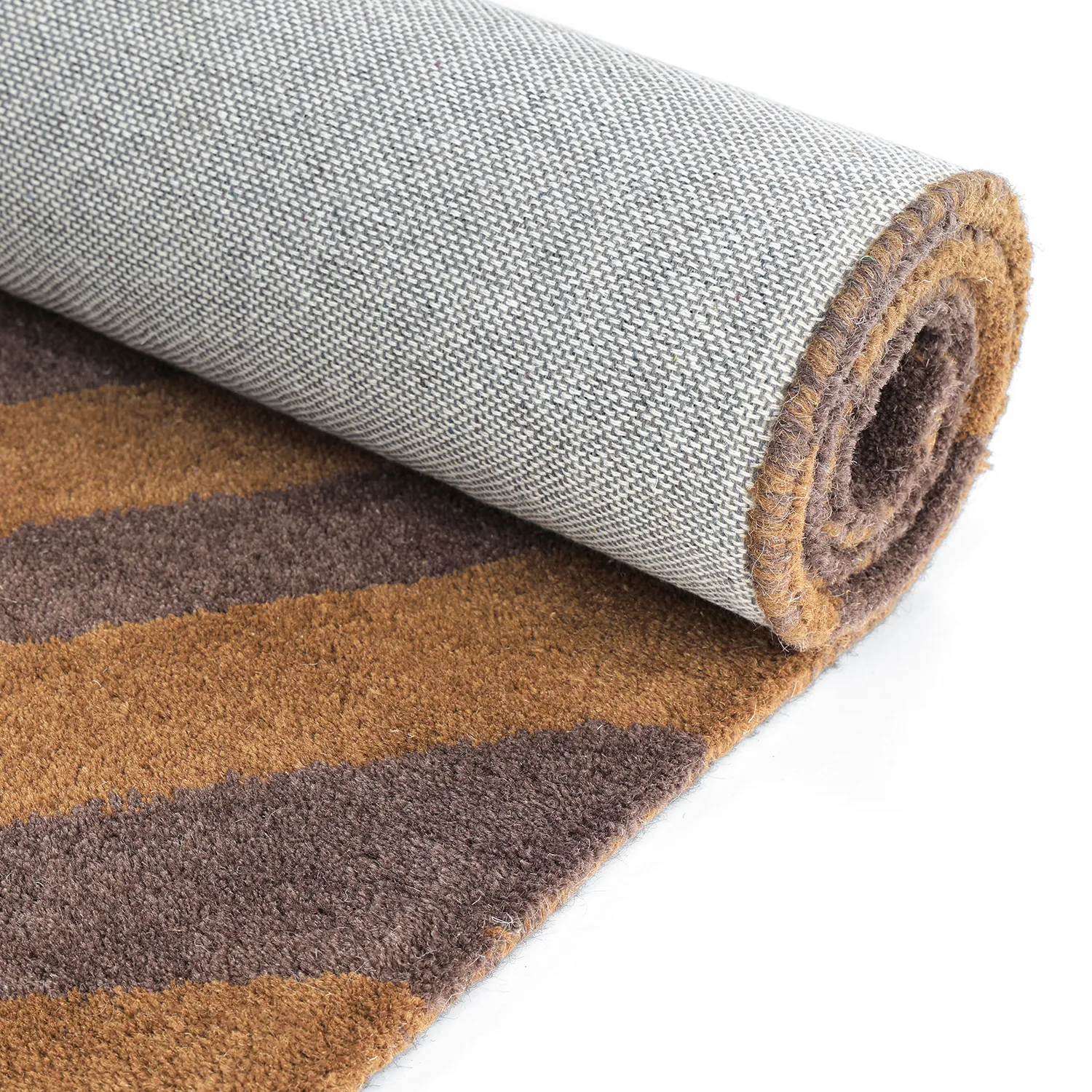 Tappeto In Lana - Aiz Hand Tufted Wool Premium (marrone)