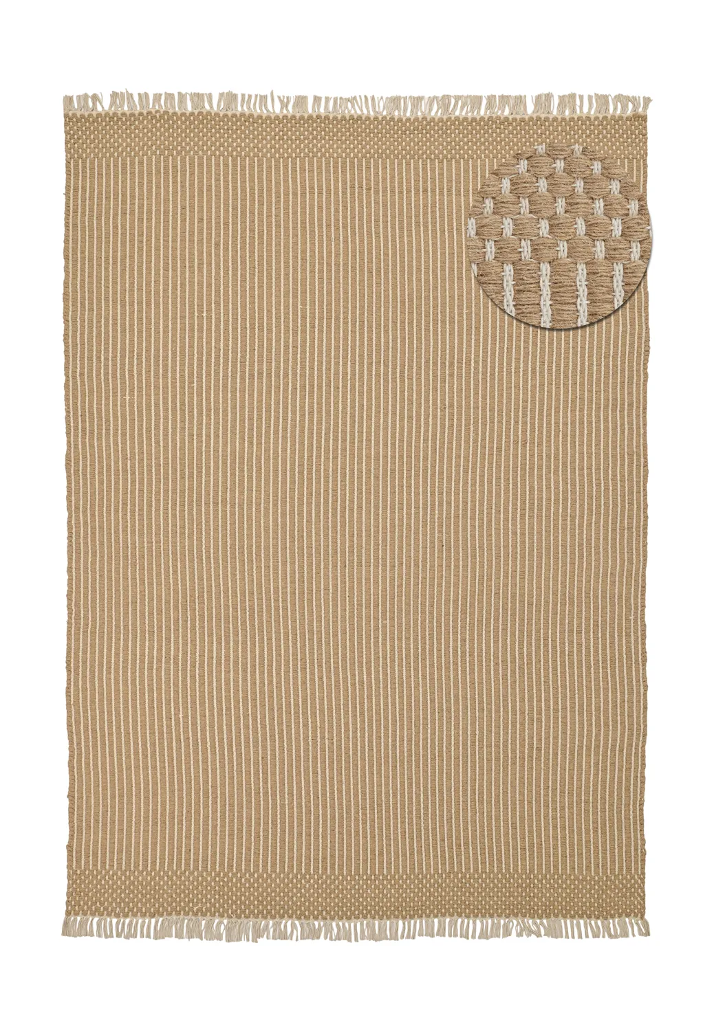Tappeto In Lana - Arbil (beige/bianco)