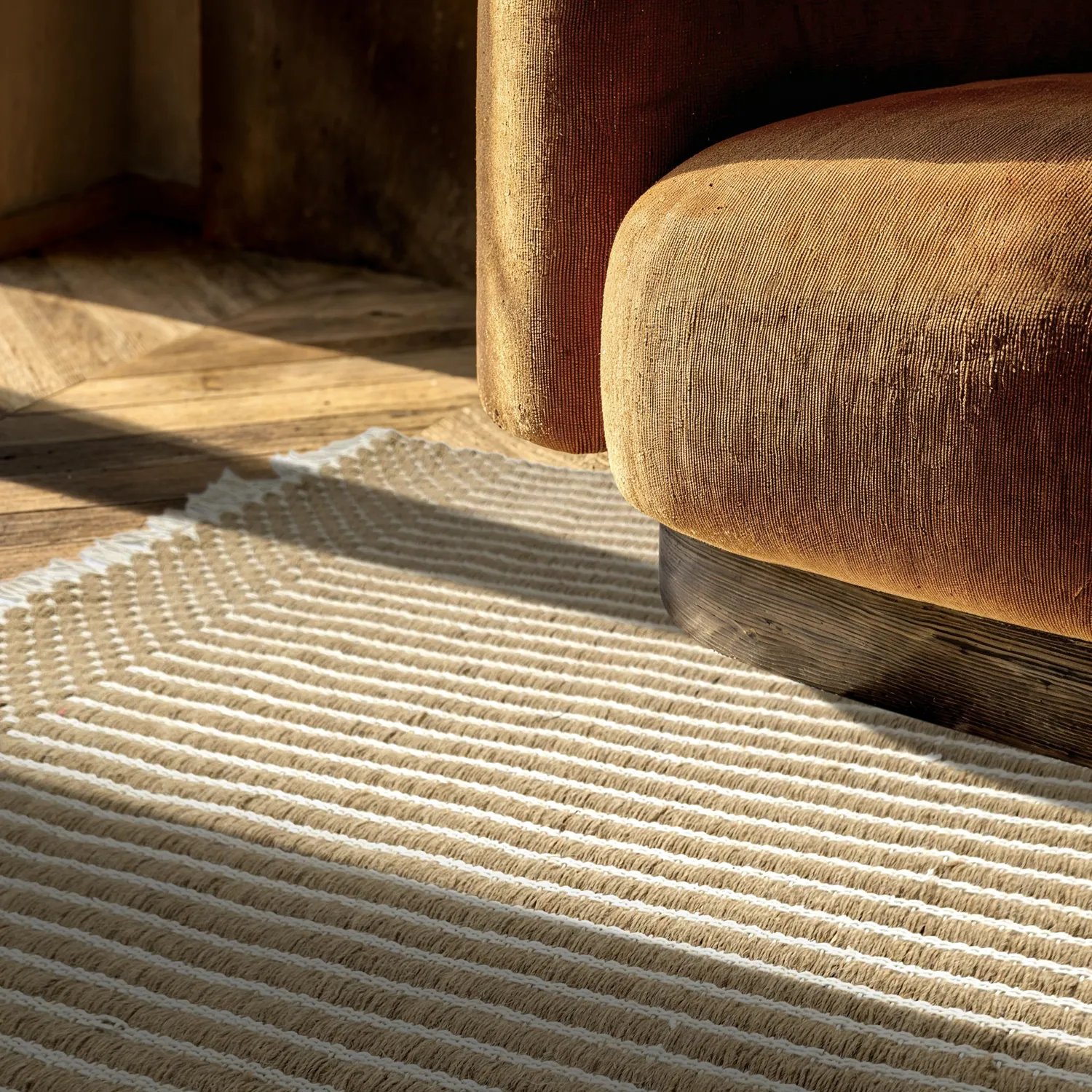 Tappeto In Lana - Arbil (beige/bianco)