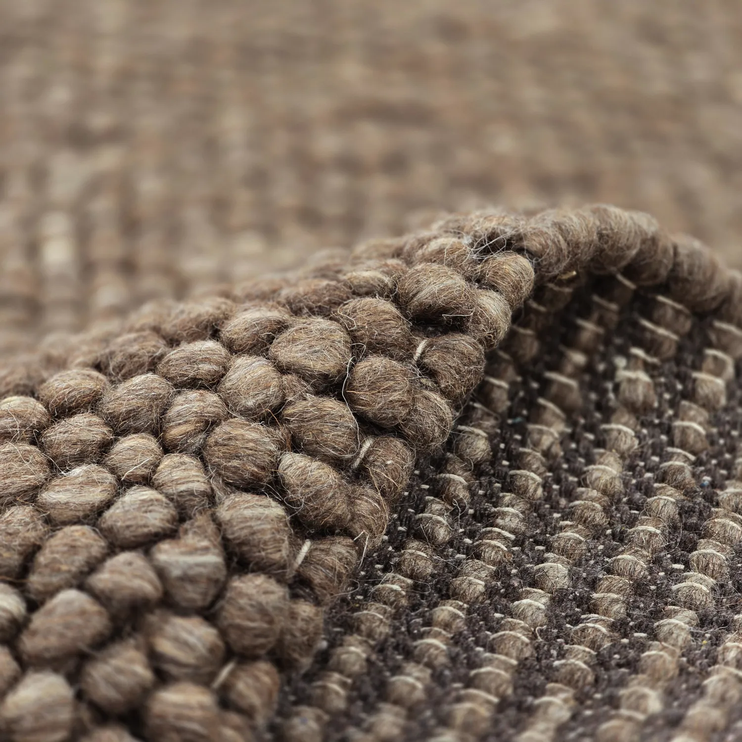 Tappeto In Lana - Avafors Wool Bubble (marrone/beige)