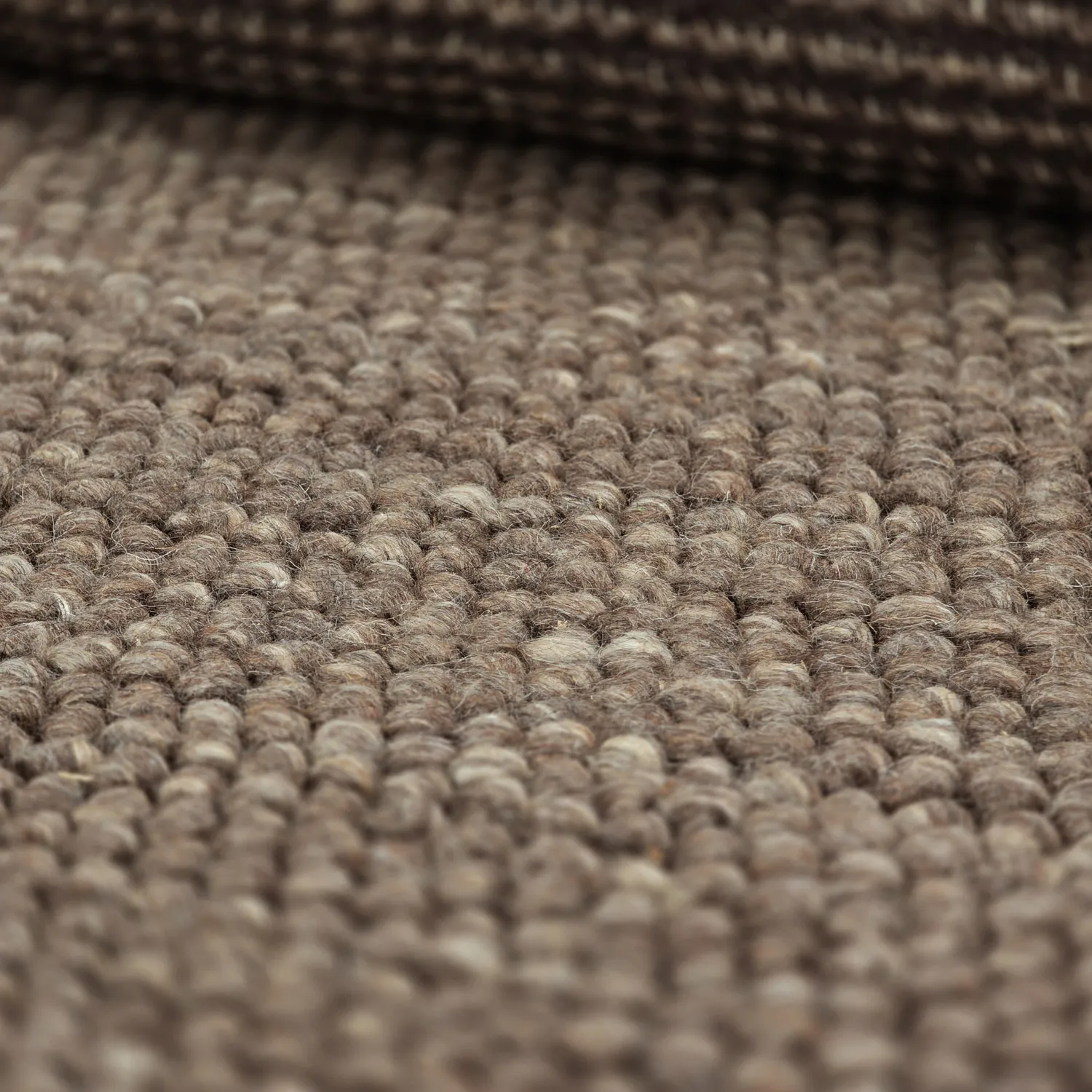 Tappeto rotondo - Avafors Wool Bubble (marrone/beige)