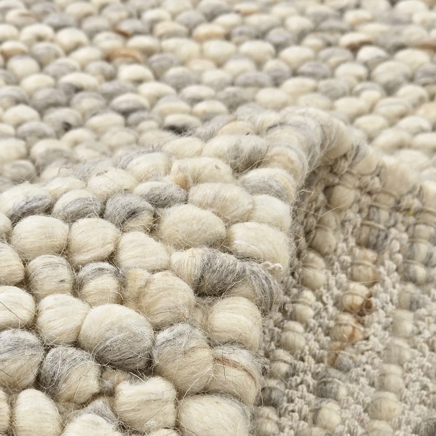 Tappeto In Lana - Avafors Wool Bubble (grigio/beige)