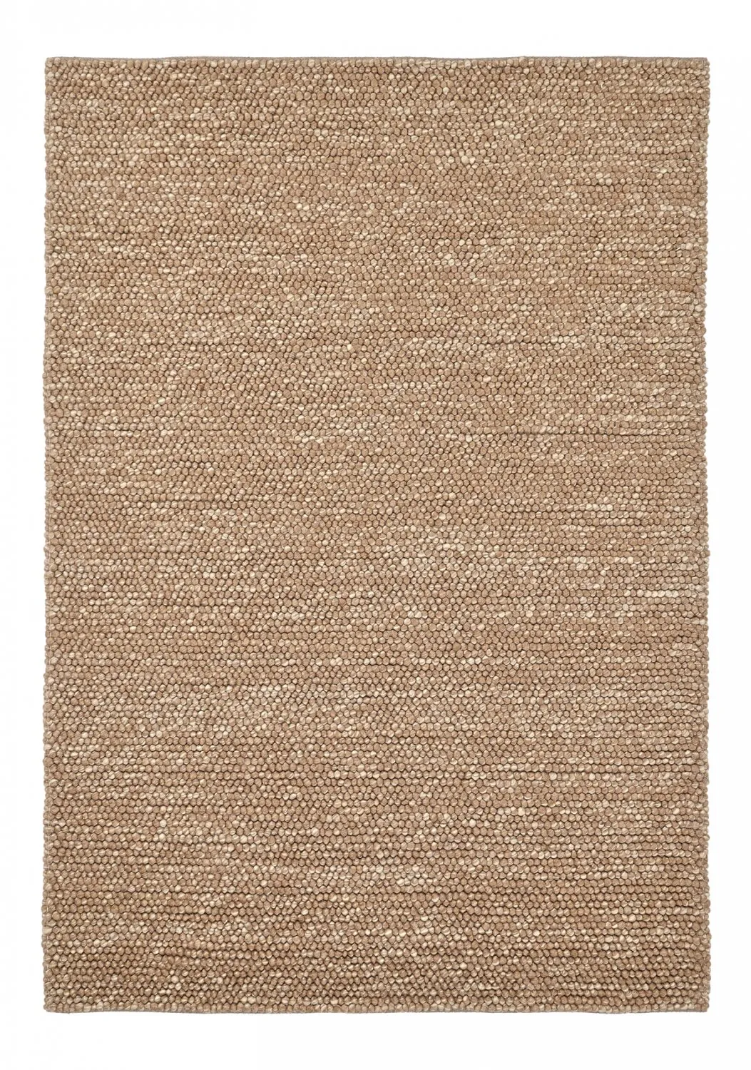Tappeto In Lana - Avafors Wool Bubble (marrone chiaro/bianco)
