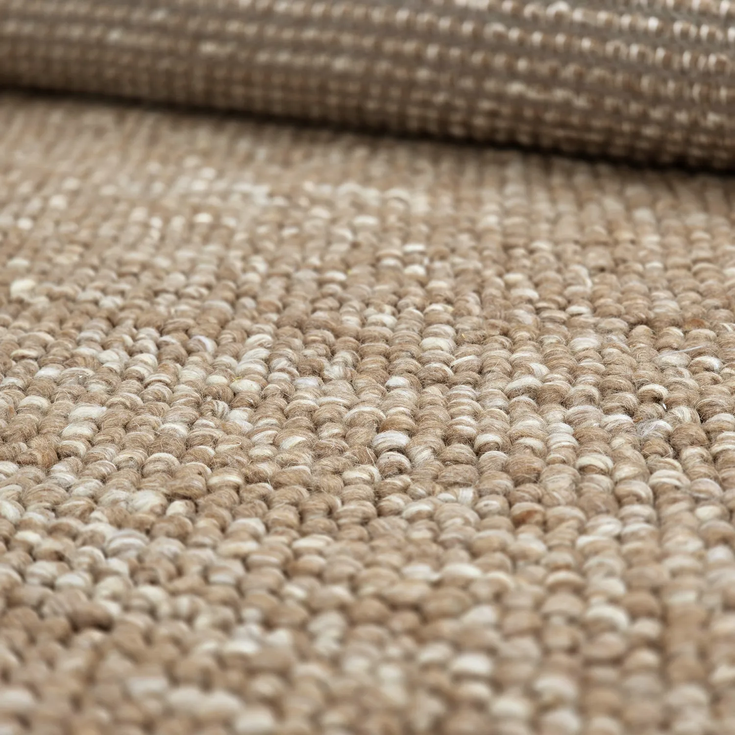 Tappeto In Lana - Avafors Wool Bubble (marrone chiaro/bianco)
