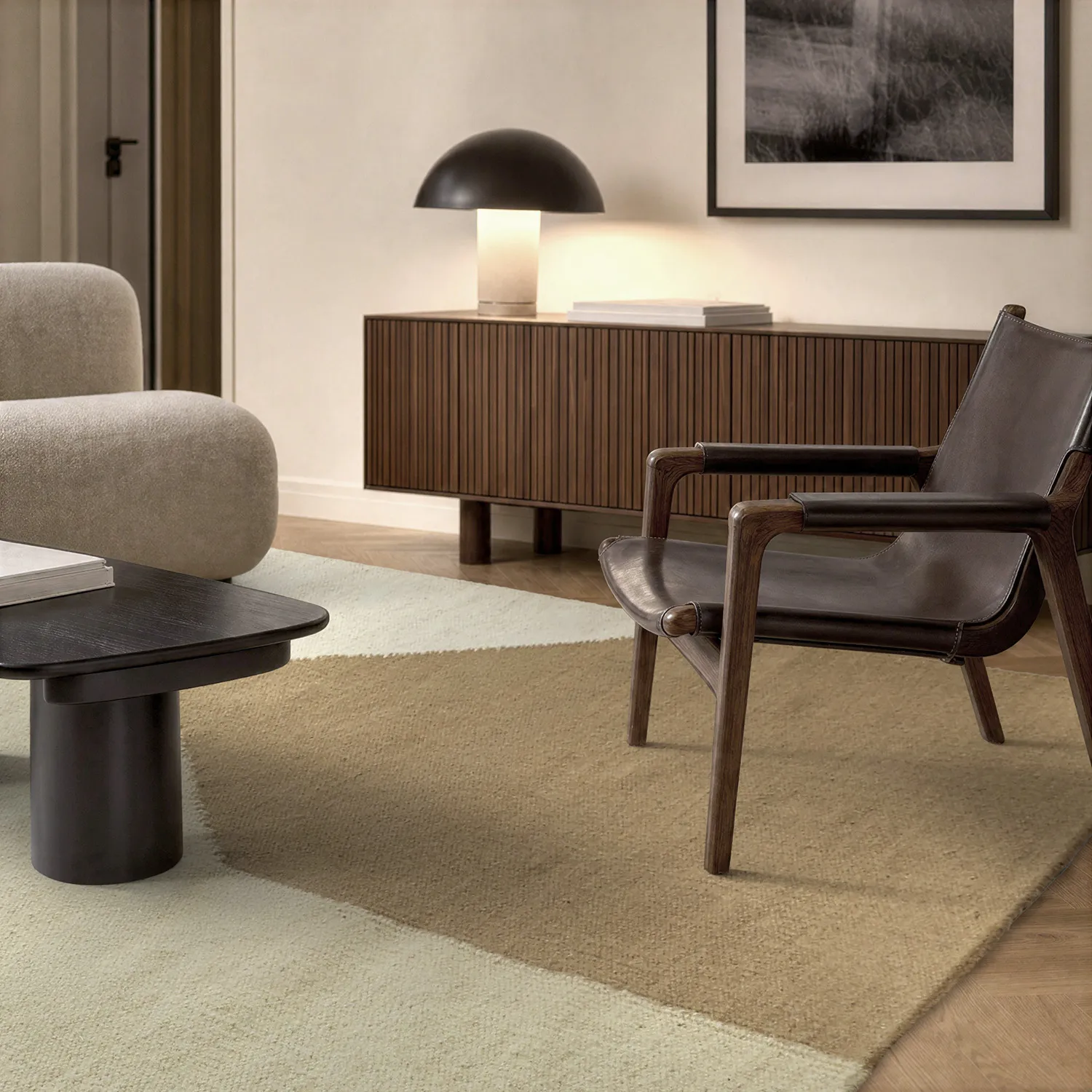 Tappeto In Lana - Aveiro (beige/multicolore)