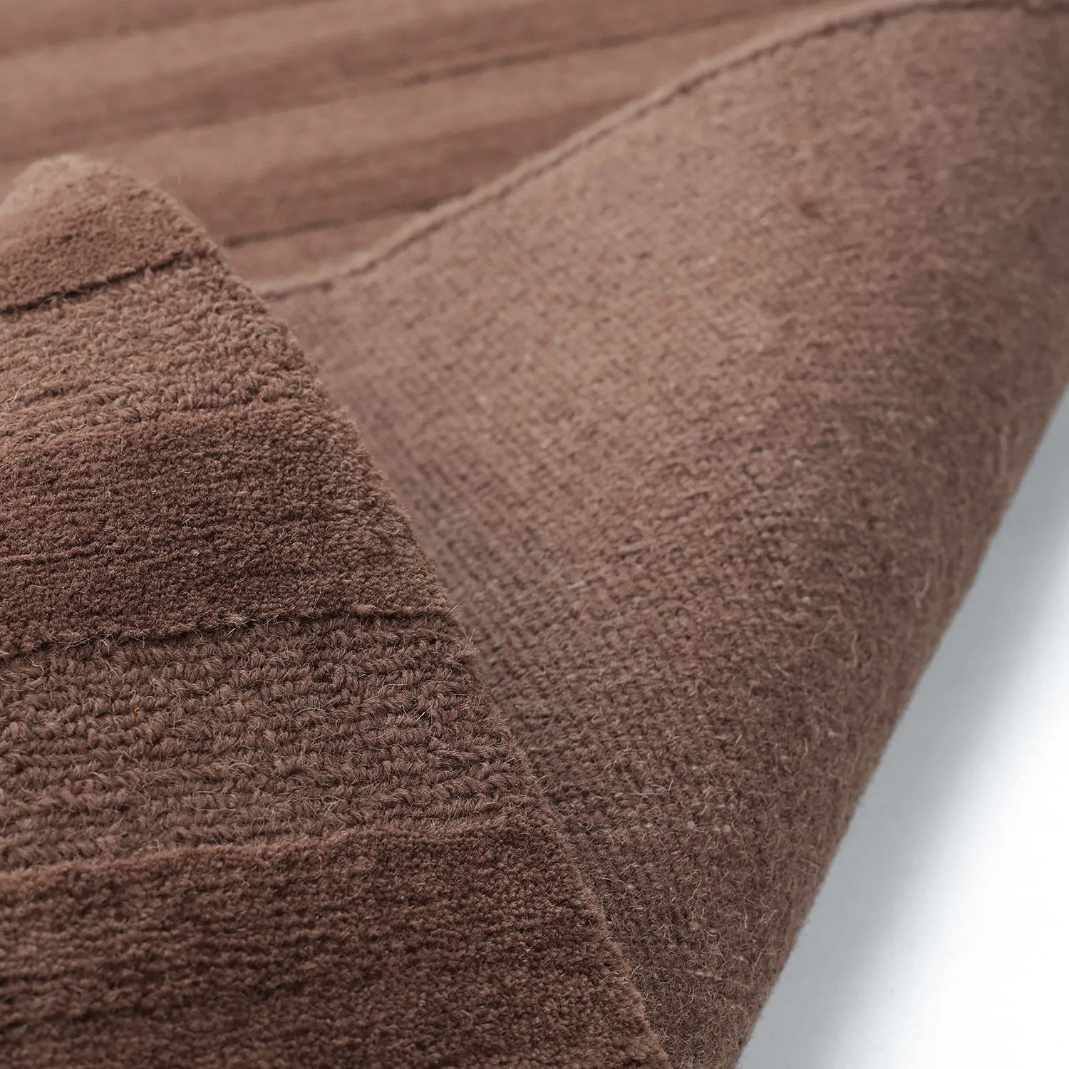 Tappeto In Lana - Brenta Handloom Wool Premium (marrone)