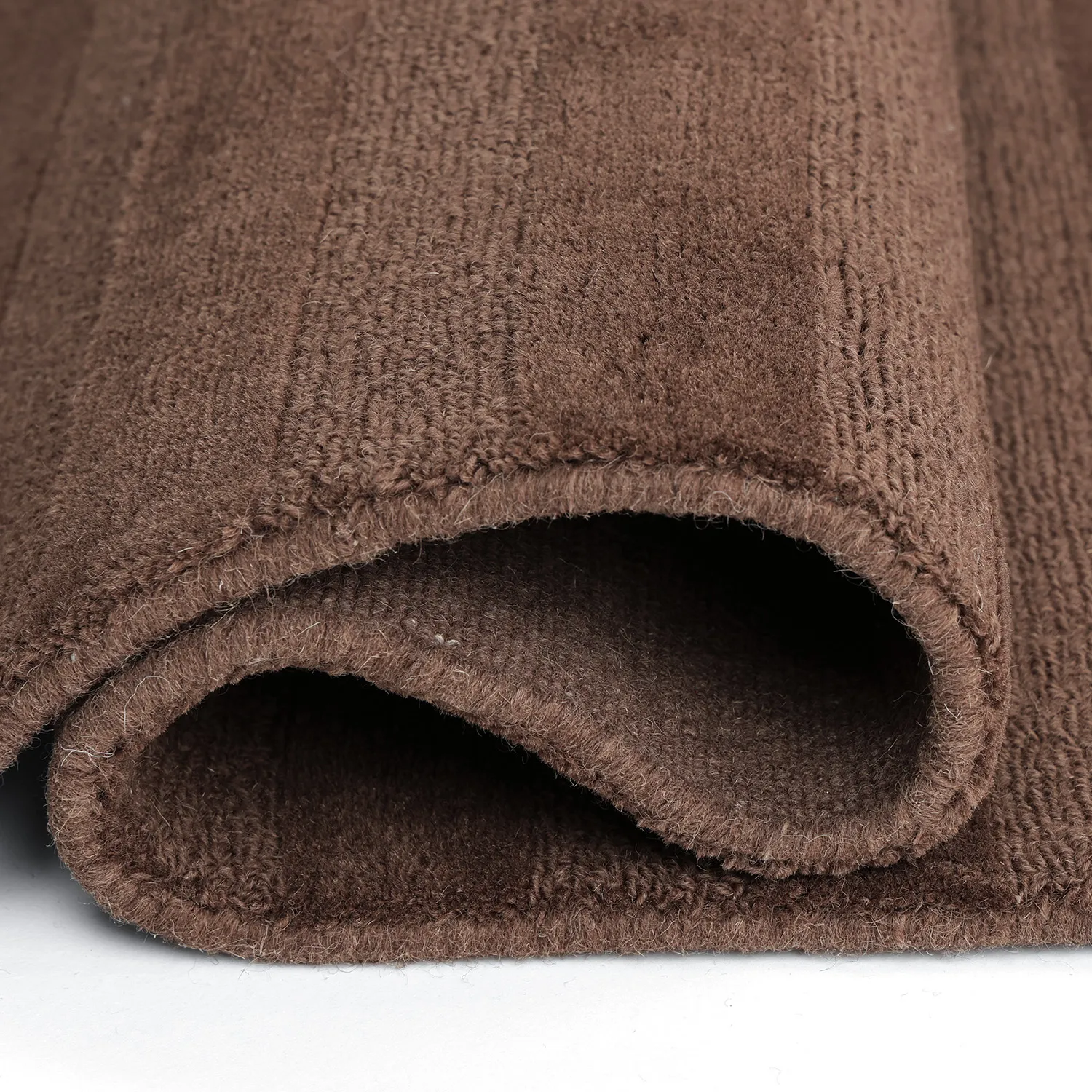 Tappeto In Lana - Brenta Handloom Wool Premium (marrone)