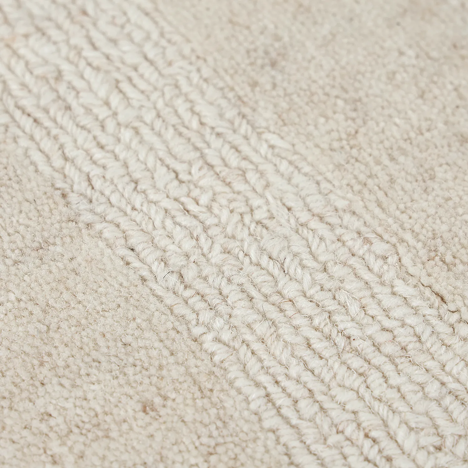 Tappeto In Lana - Brenta Handloom Wool Premium (crema)