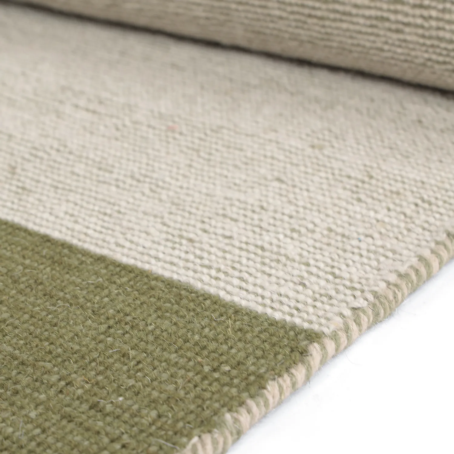 Tappeto In Lana - Chaves (verde/beige)