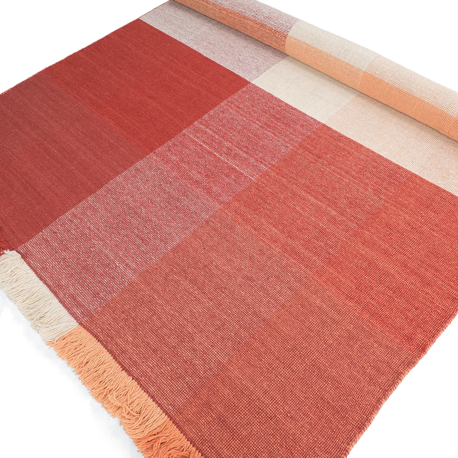 Tappeto In Lana - Chaves (rosso/arancione)