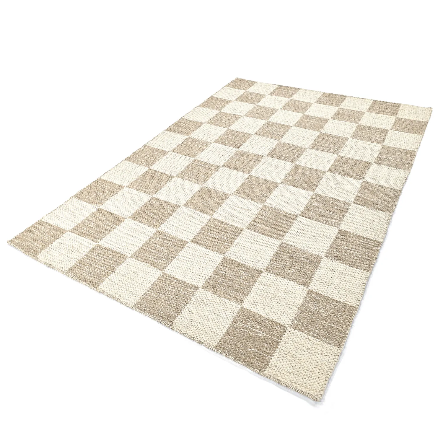 Tappeto In Lana - Dundee (beige/bianco)