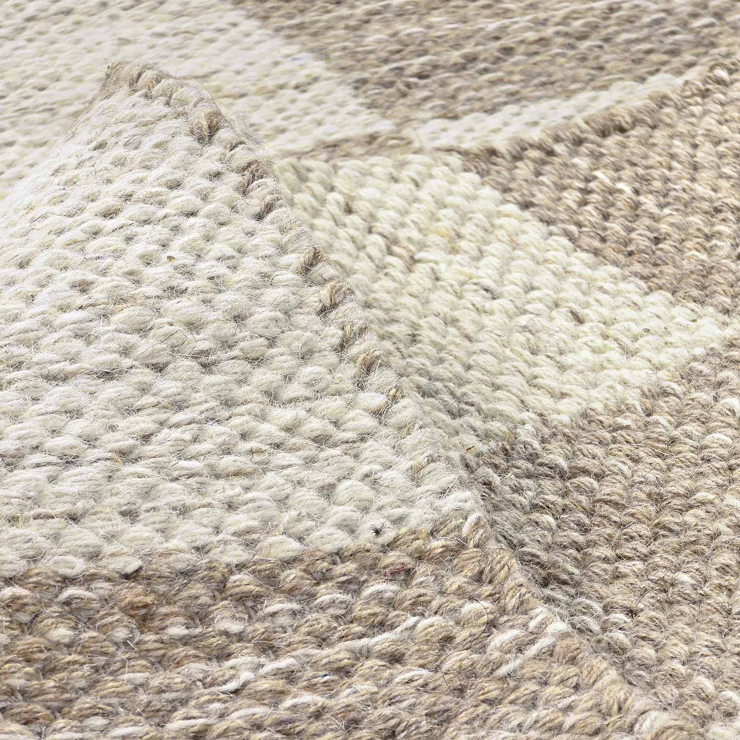 Tappeto In Lana - Dundee (beige/bianco)