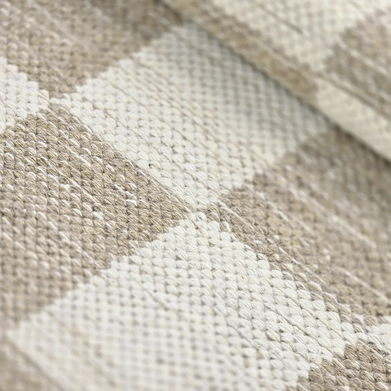 Tappeto In Lana - Dundee (beige/bianco)