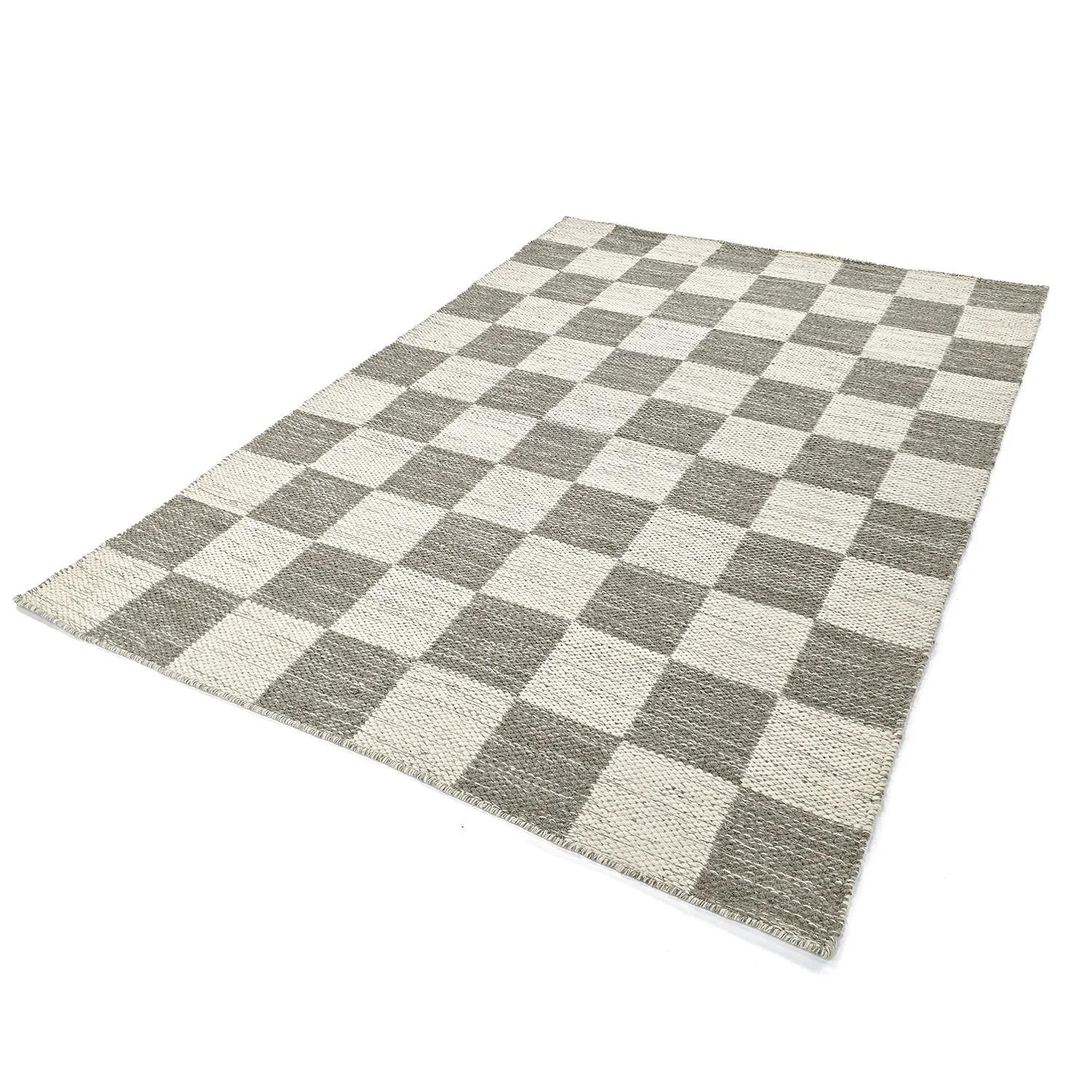 Tappeto In Lana - Dundee (grigio/bianco)