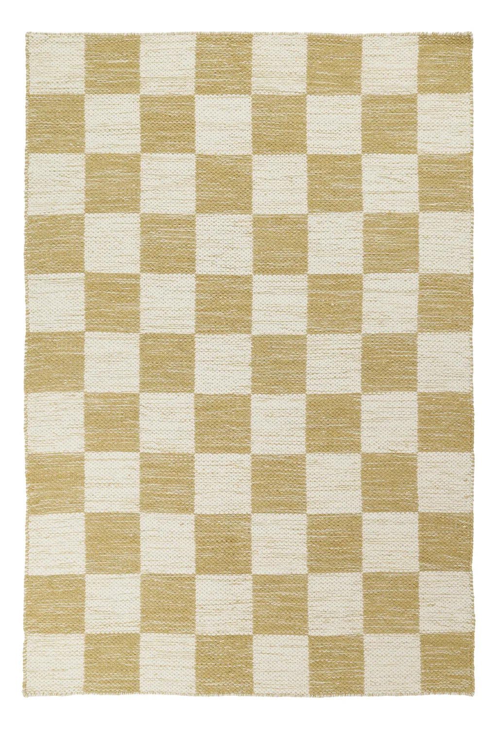 Tappeto In Lana - Dundee (giallo/bianco)