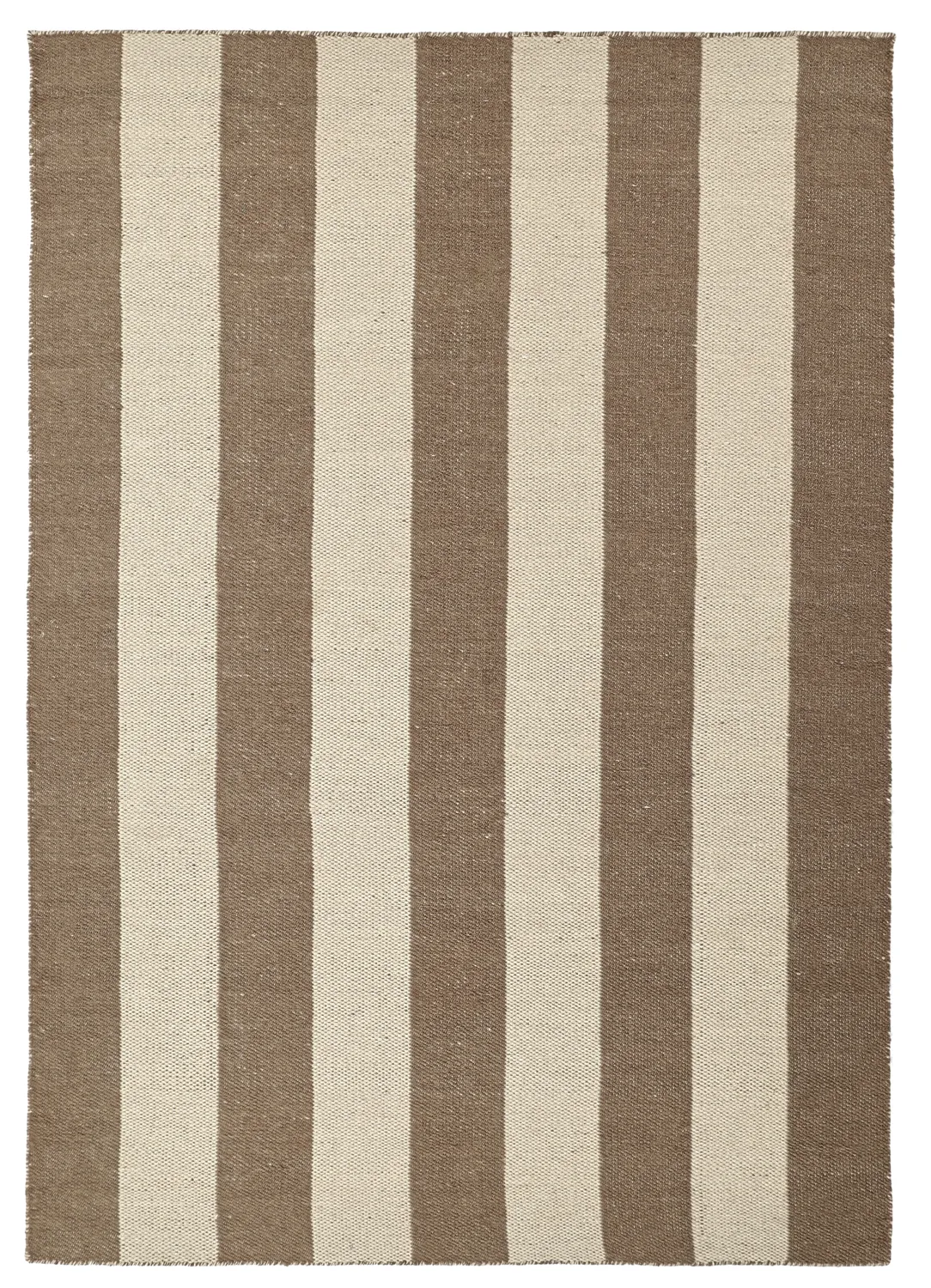 Tappeto In Lana - Garine (marrone/beige)