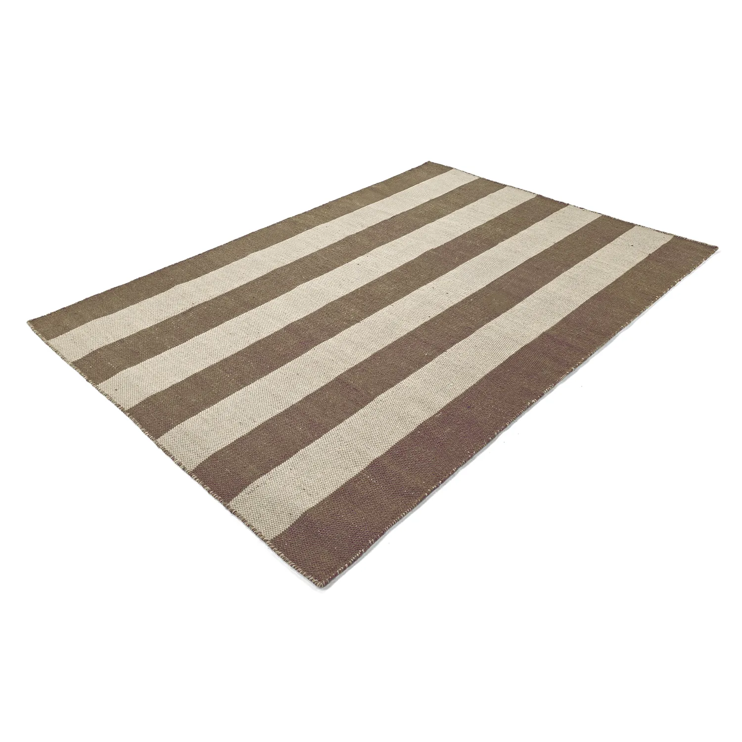 Tappeto In Lana - Garine (marrone/beige)