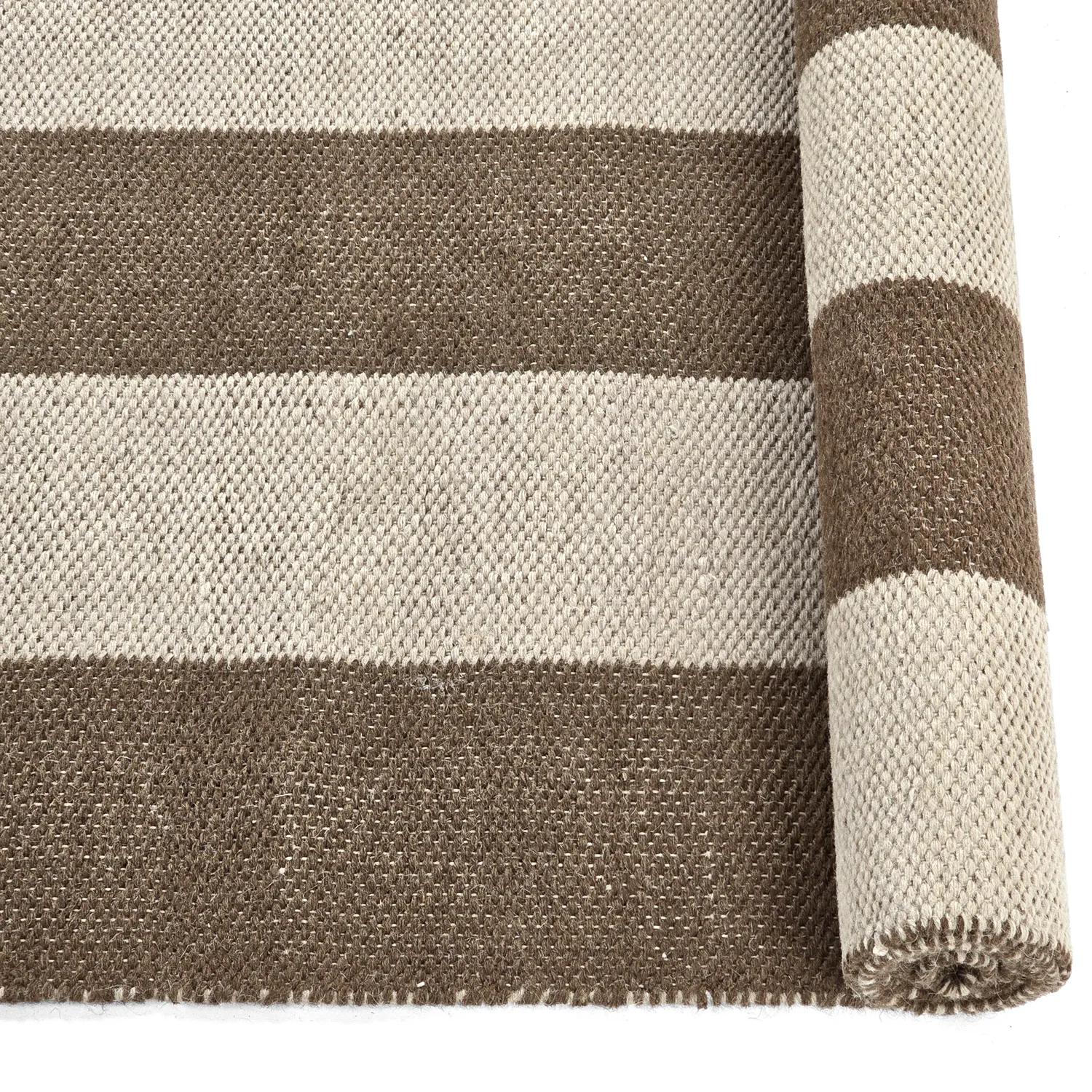 Tappeto In Lana - Garine (marrone/beige)