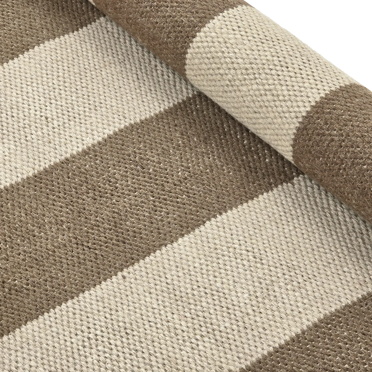 Tappeto In Lana - Garine (marrone/beige)