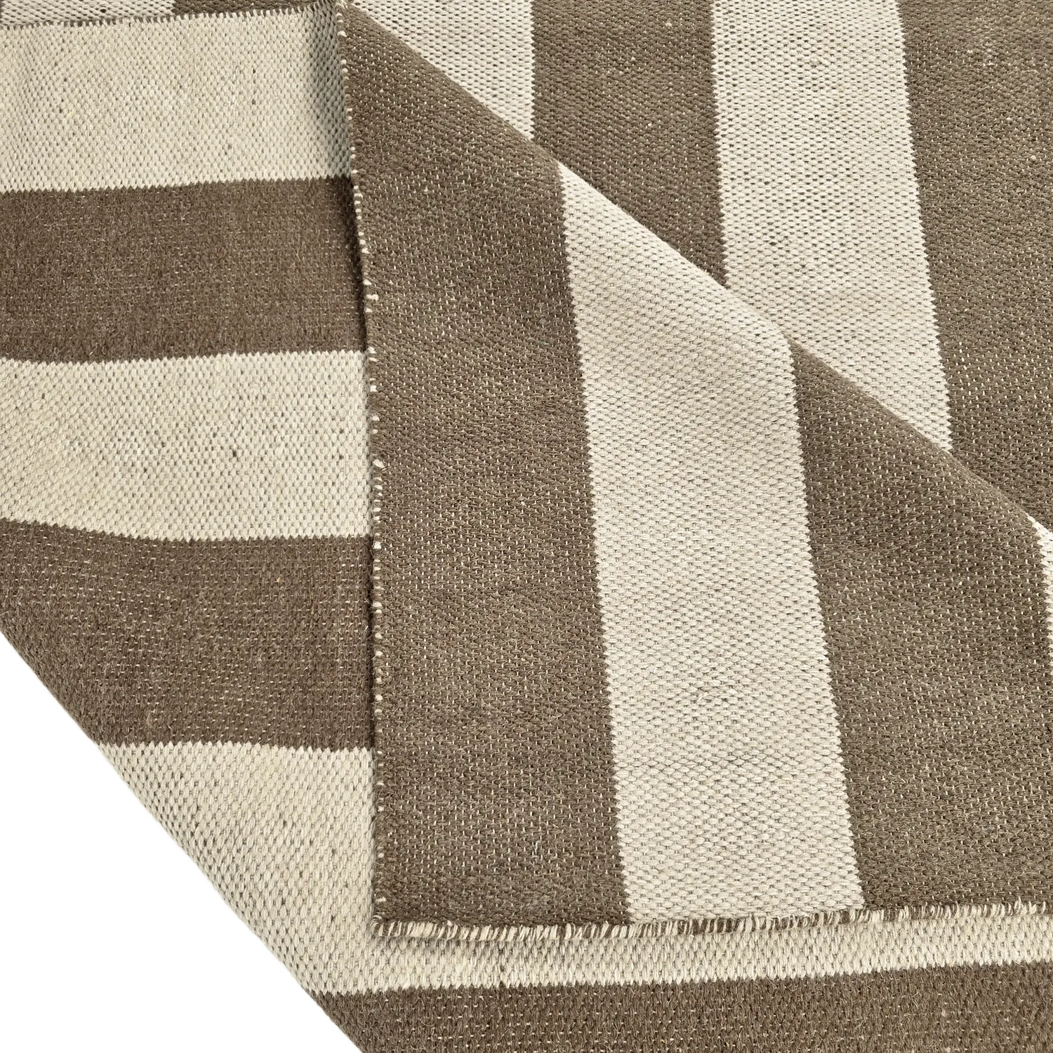 Tappeto In Lana - Garine (marrone/beige)