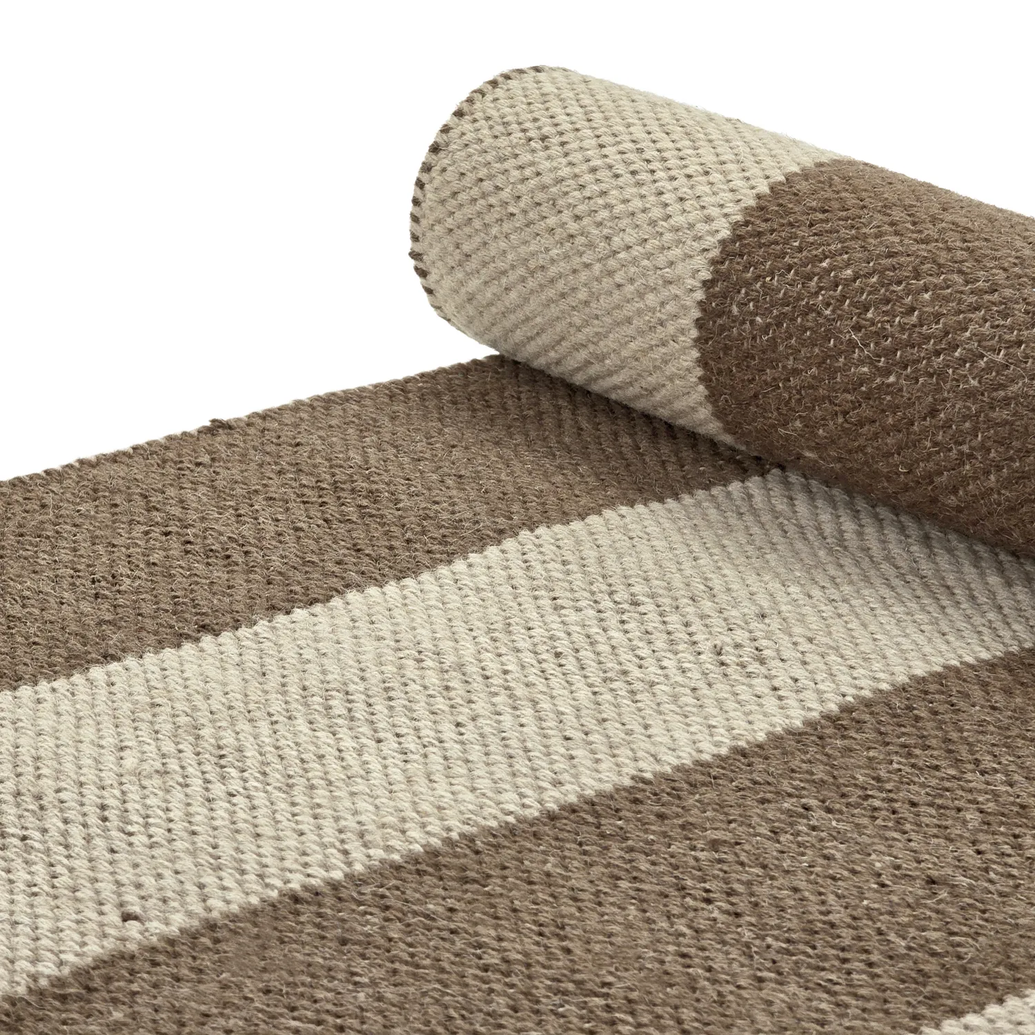 Tappeto In Lana - Garine (marrone/beige)