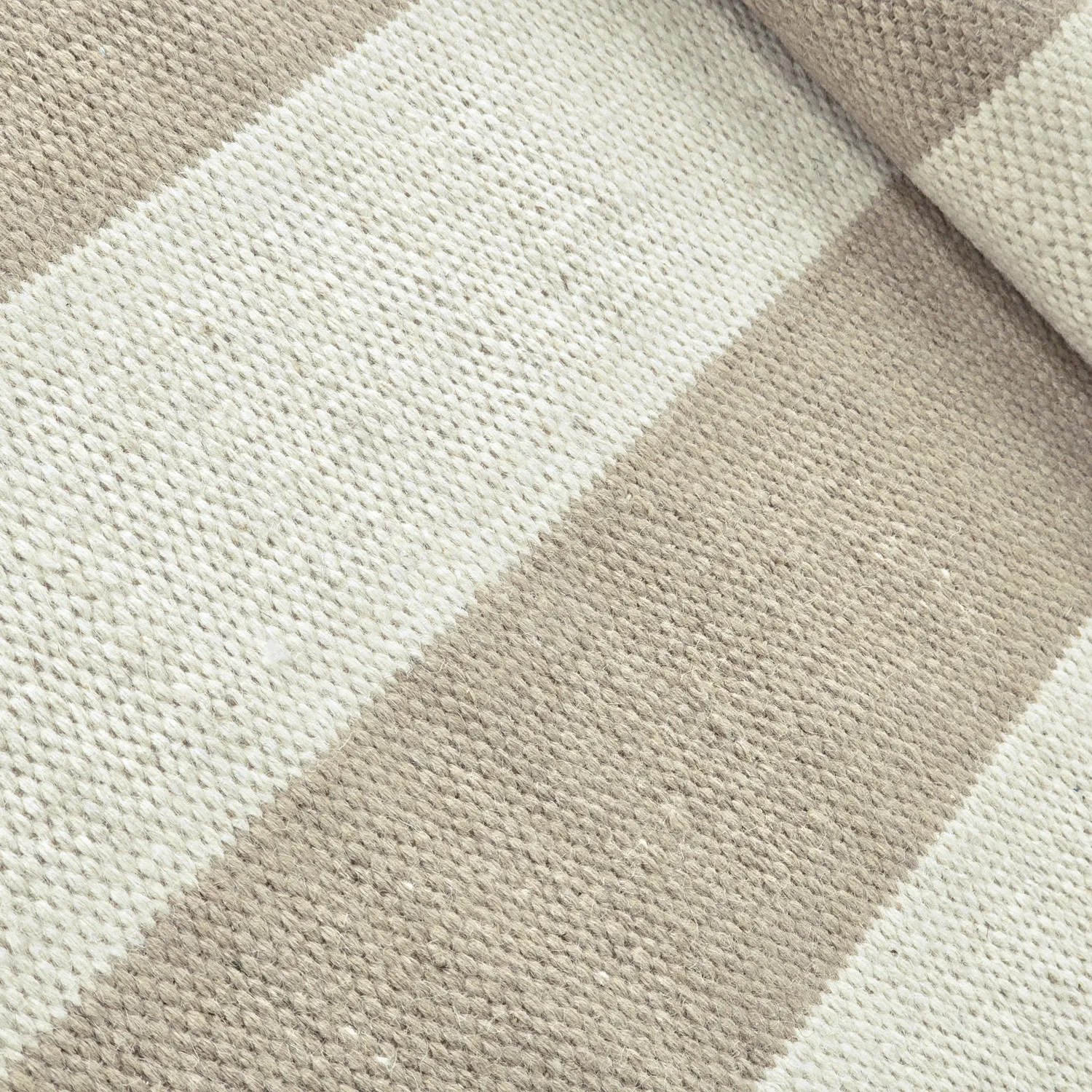 Tappeto In Lana - Garine (bianco sporco/beige)
