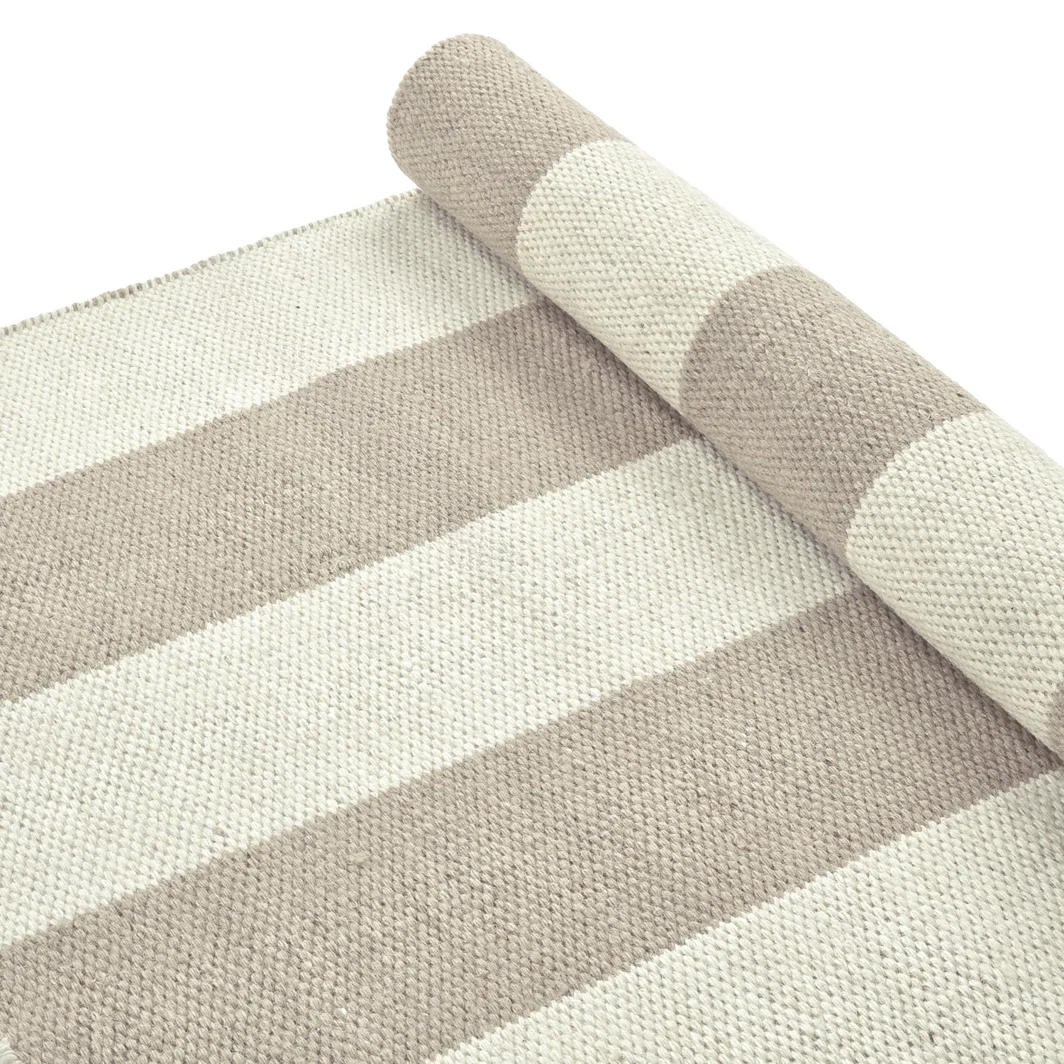 Tappeto In Lana - Garine (bianco sporco/beige)