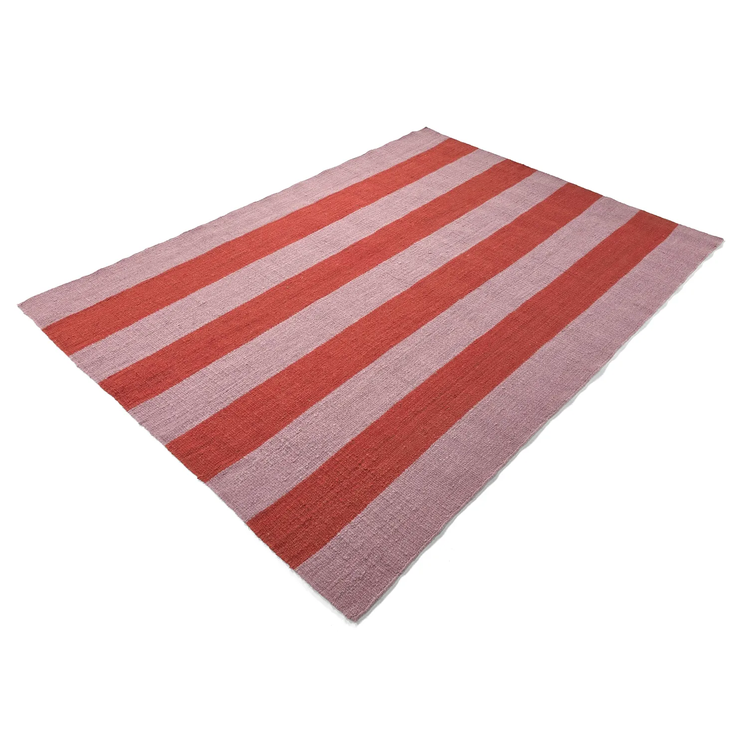 Tappeto In Lana - Garine (rosa/rosso)