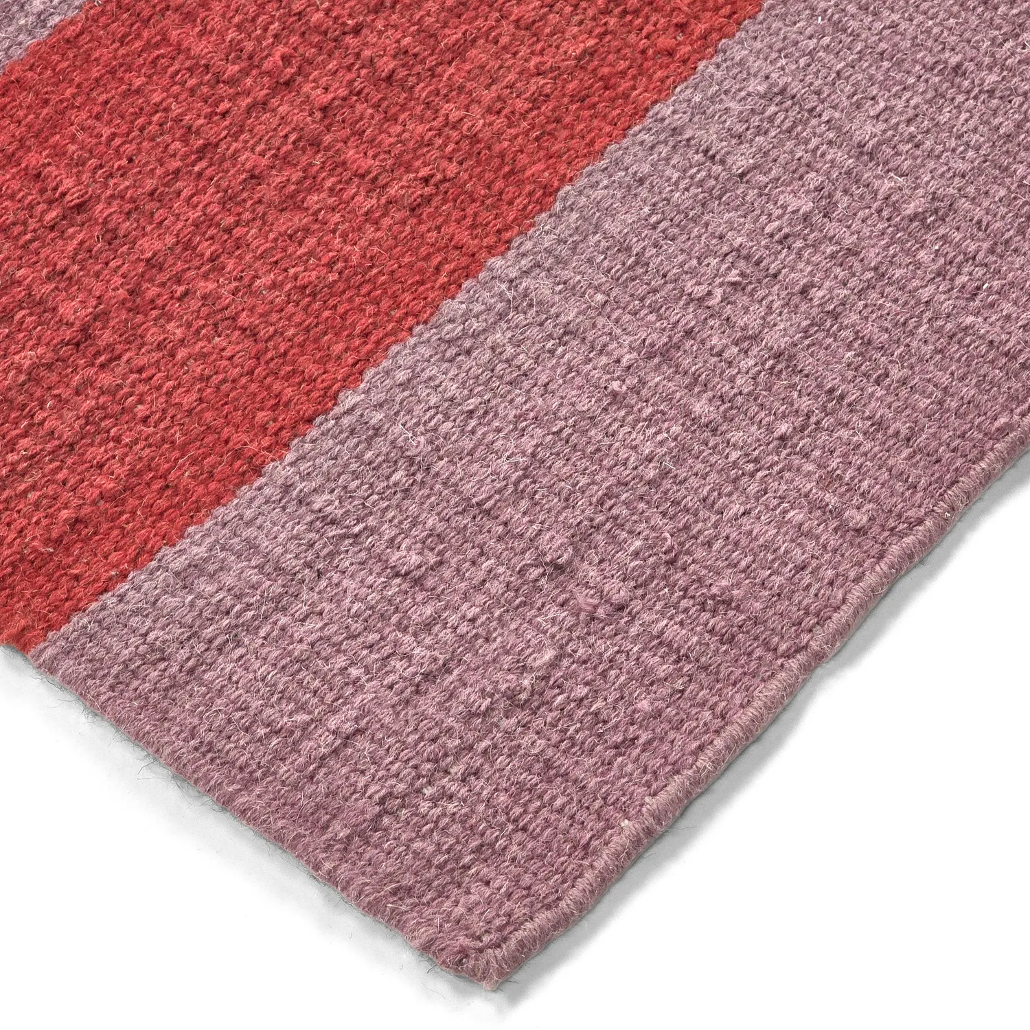 Tappeto In Lana - Garine (rosa/rosso)