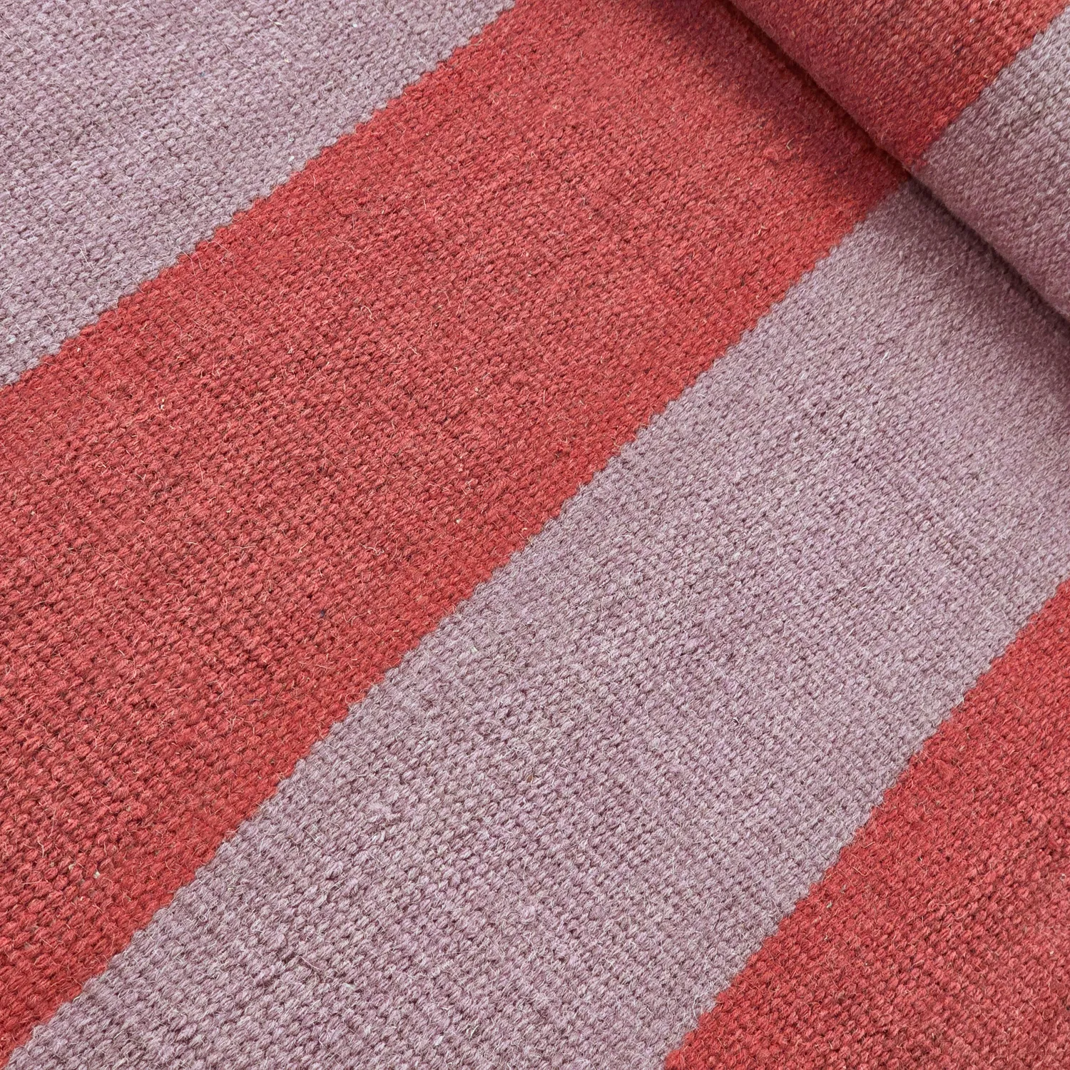 Tappeto In Lana - Garine (rosa/rosso)