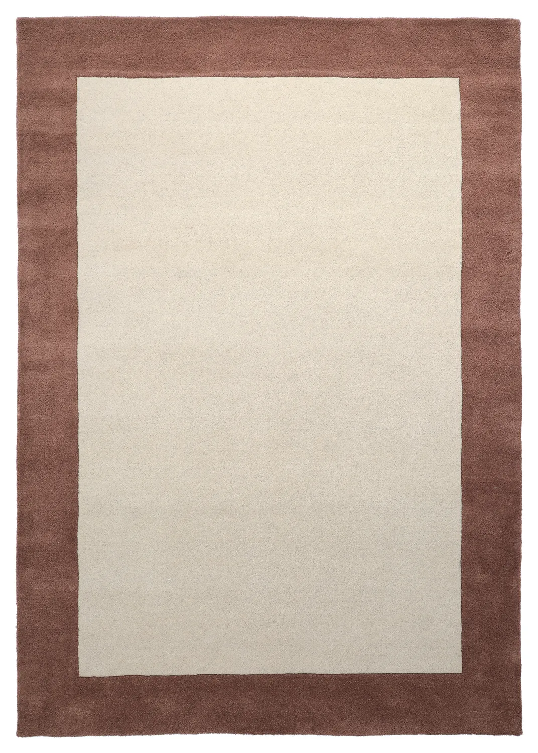 Tappeto In Lana - Gaya Hand Tufted Wool Premium (crema/marrone)