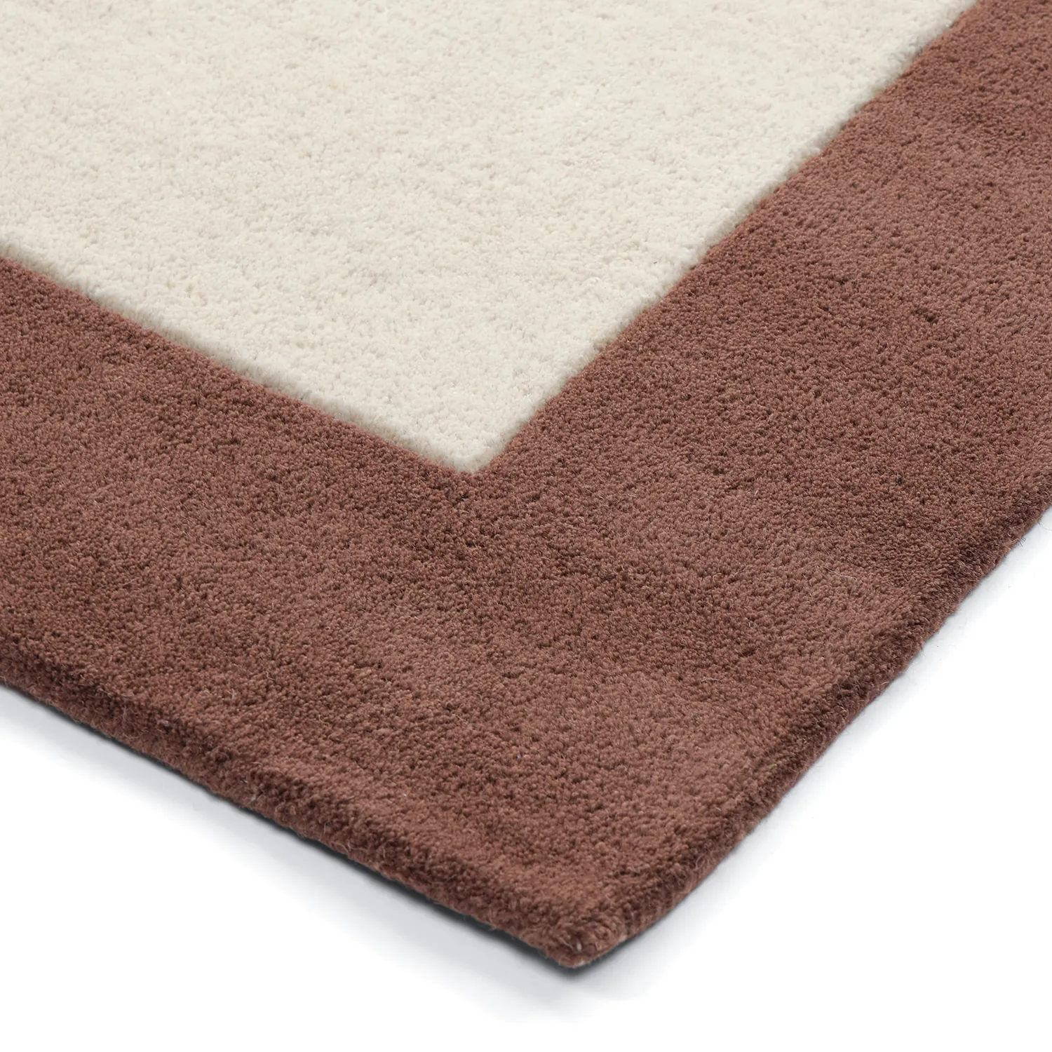 Tappeto In Lana - Gaya Hand Tufted Wool Premium (crema/marrone)