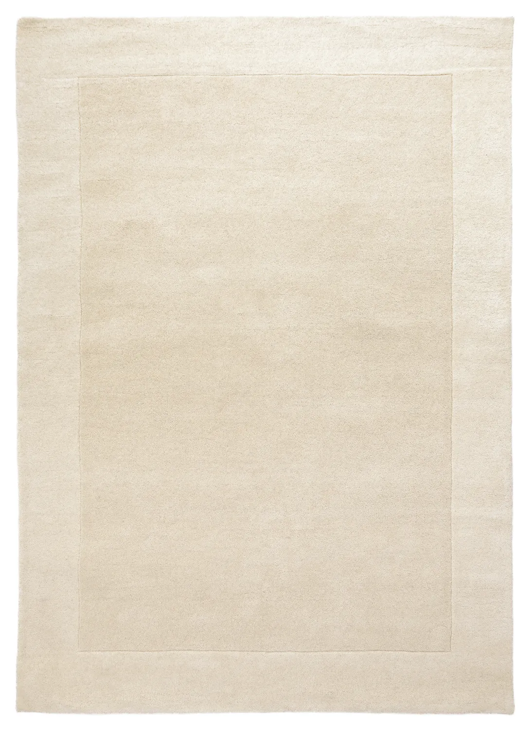 Tappeto In Lana - Gaya Hand Tufted Wool Premium (crema/bianco)