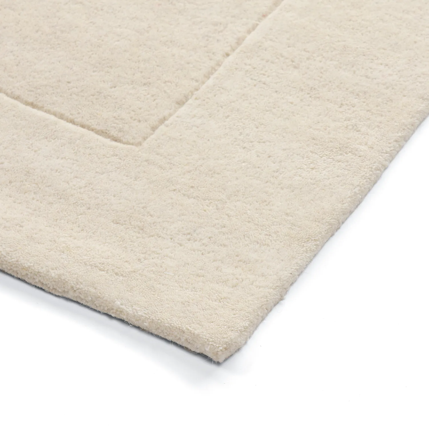 Tappeto In Lana - Gaya Hand Tufted Wool Premium (crema/bianco)