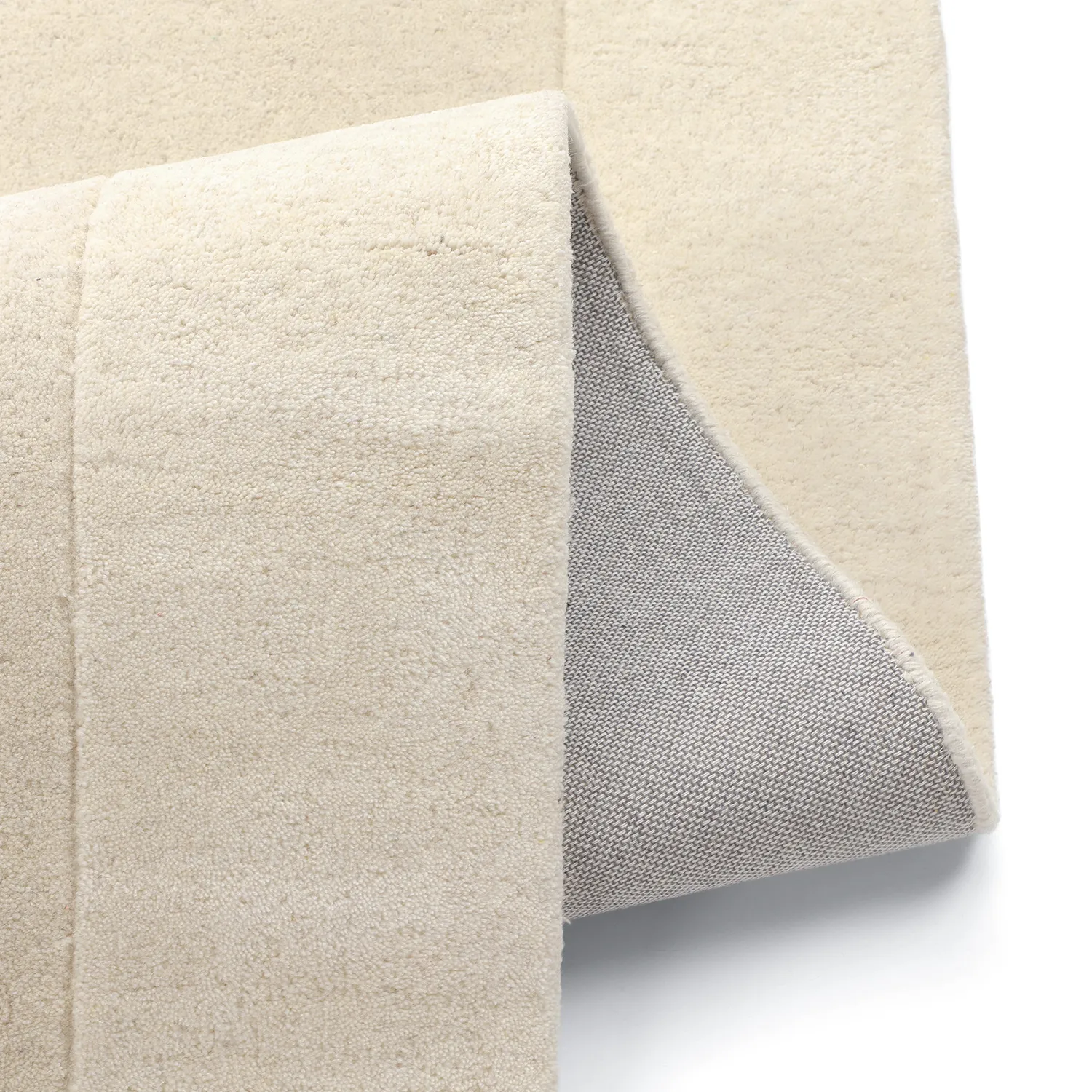 Tappeto In Lana - Gaya Hand Tufted Wool Premium (crema/bianco)
