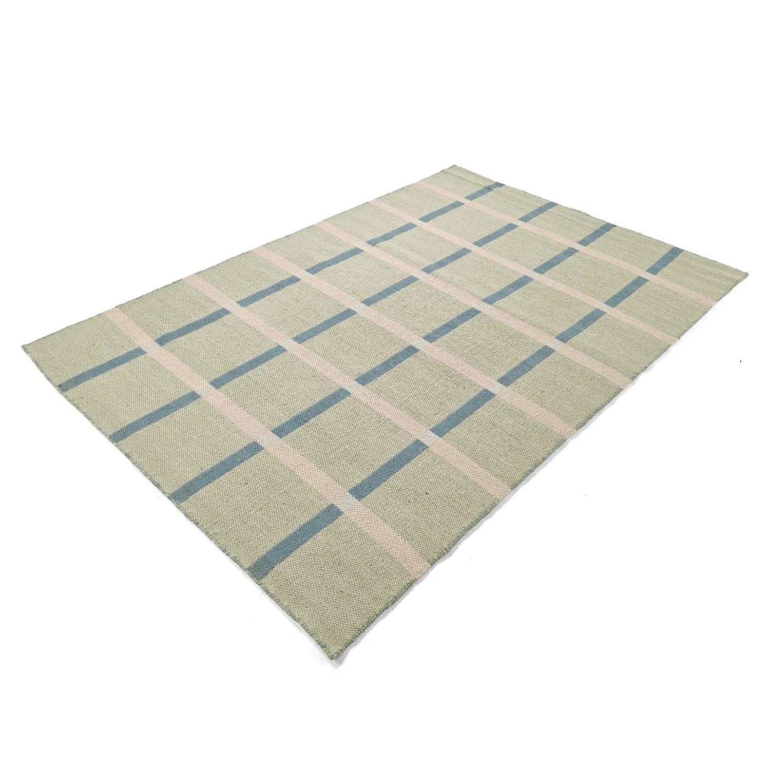 Tappeto In Lana - Gingham (no. 1)