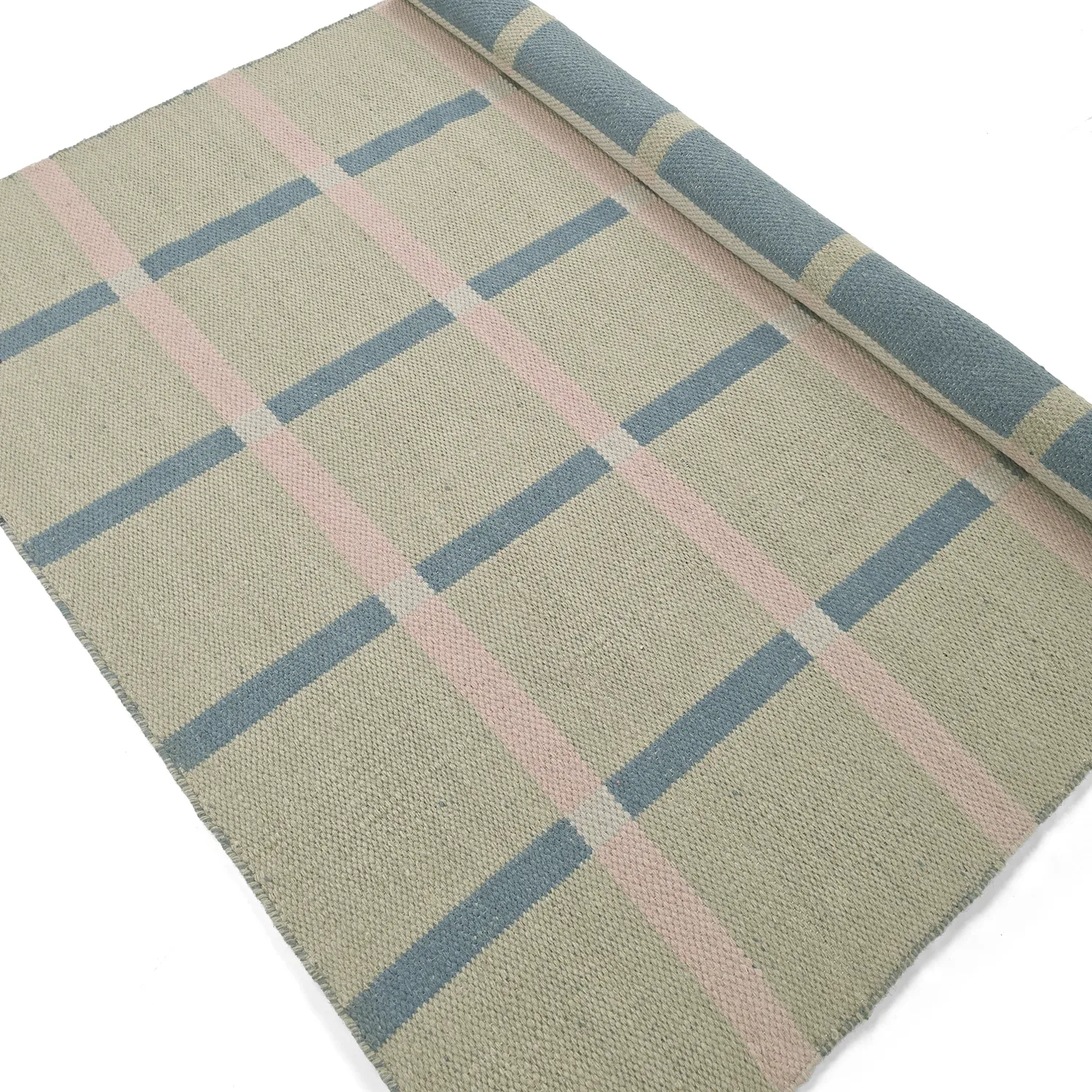Tappeto In Lana - Gingham (no. 1)