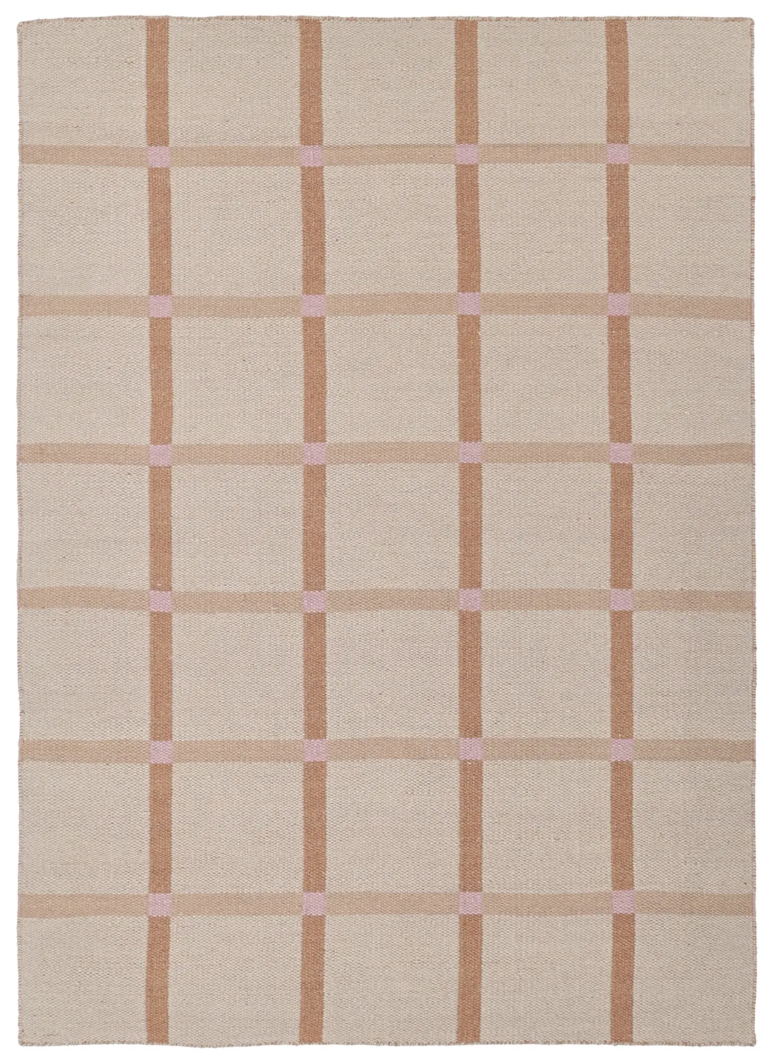 Tappeto In Lana - Gingham (no. 2)