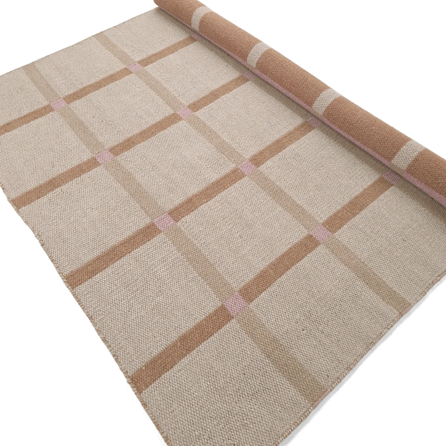 Tappeto In Lana - Gingham (no. 2)