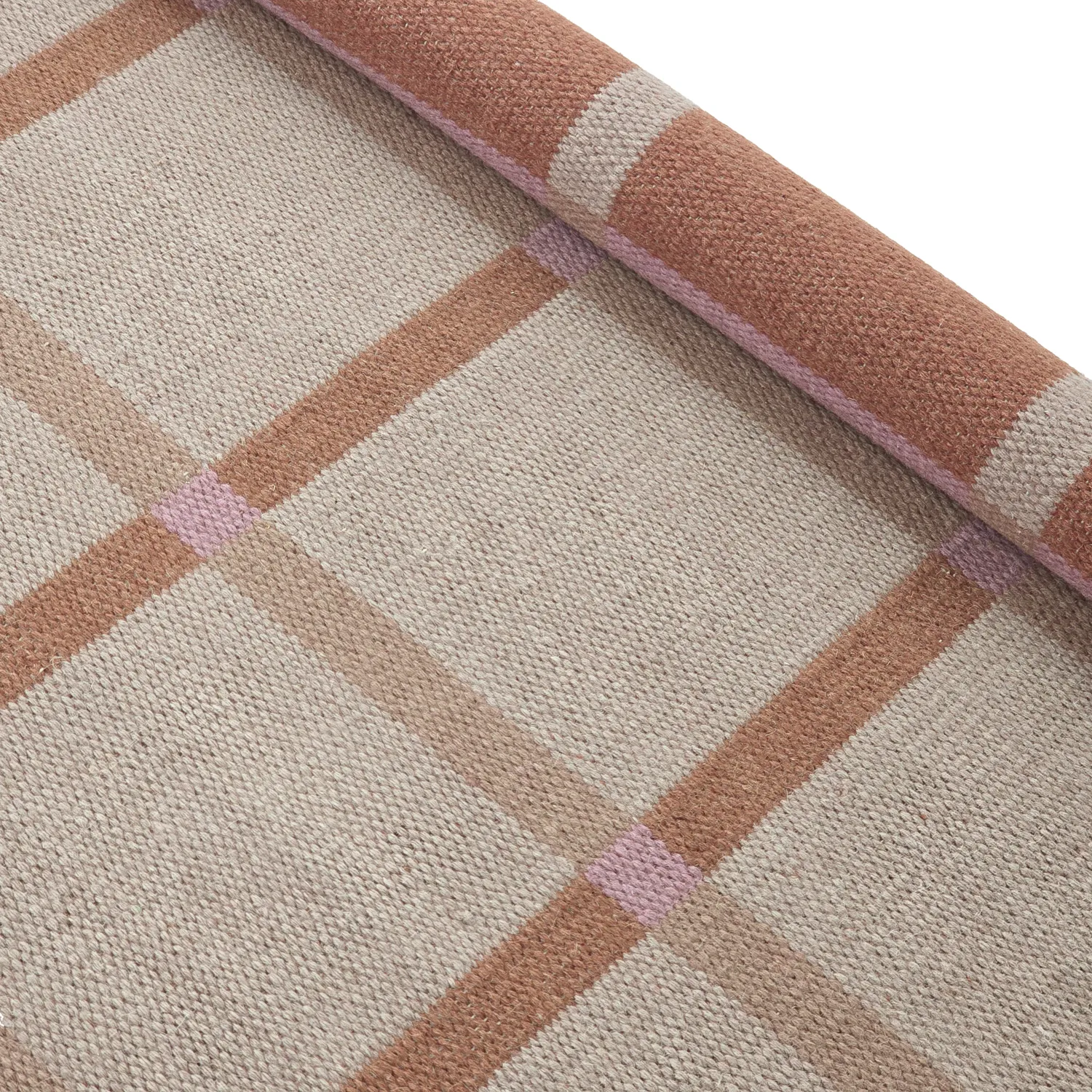 Tappeto In Lana - Gingham (no. 2)