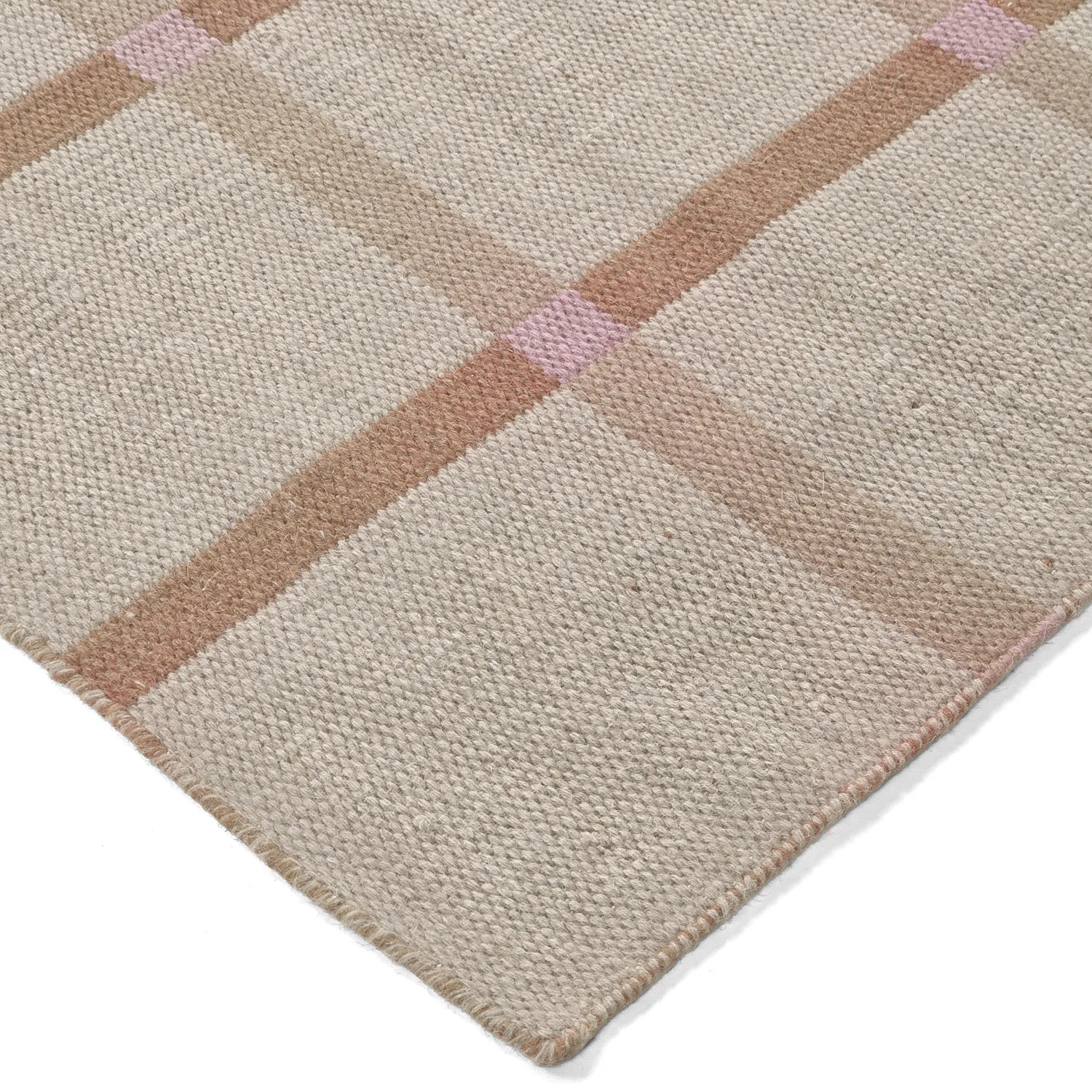Tappeto In Lana - Gingham (no. 2)