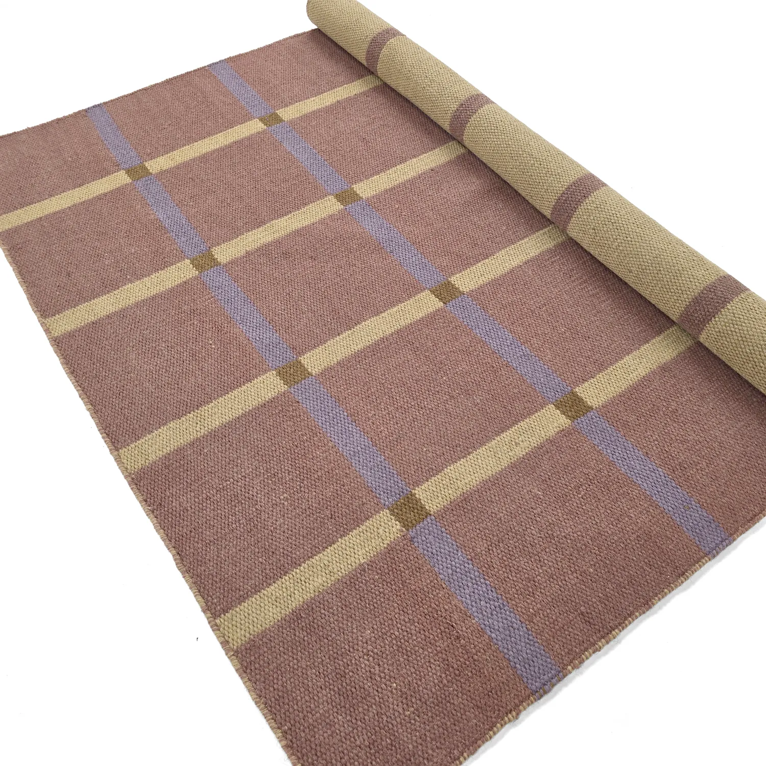 Tappeto In Lana - Gingham (no. 3)